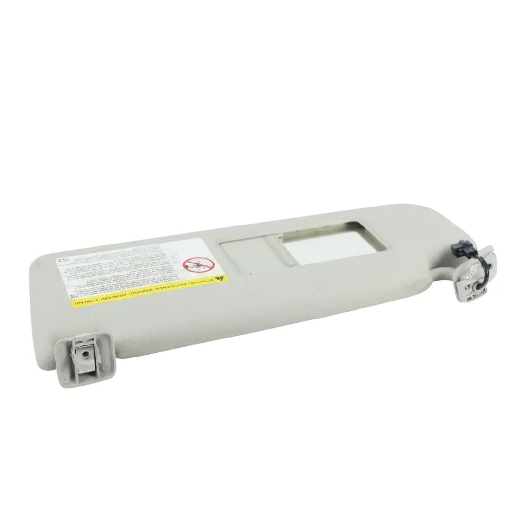 Aletta Parasole Sinistra Grigia per Volkswagen Passat B7 con numero di parte 3C0857551P Volkswagen Passat B7 Aletta Parasole Sinistra Grigia - SKU 3C0857551P - Numero di parte 3C0857551P