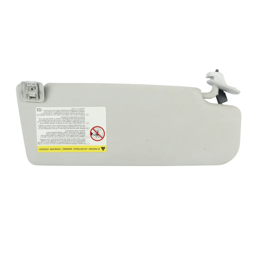 Volkswagen Passat B7 Parasol Visera Izquierdo Gris - SKU 3C0857551P - Número de pieza 3C0857551P