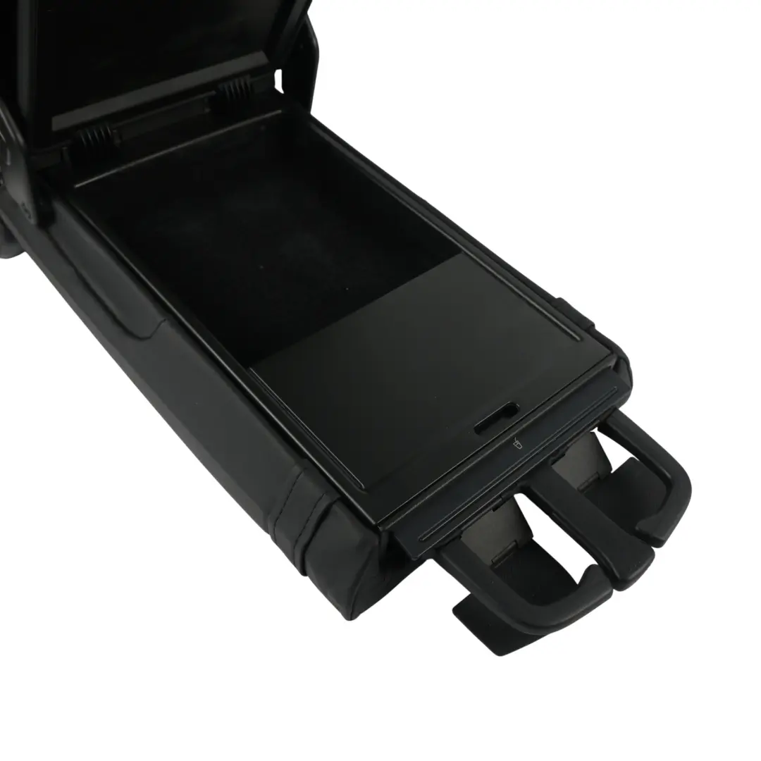 Volkswagen Passat B6 Rear Seat Centre Armrest Leather Soul Black - SKU 3C0885081F-1 - Part number 3C0885081F