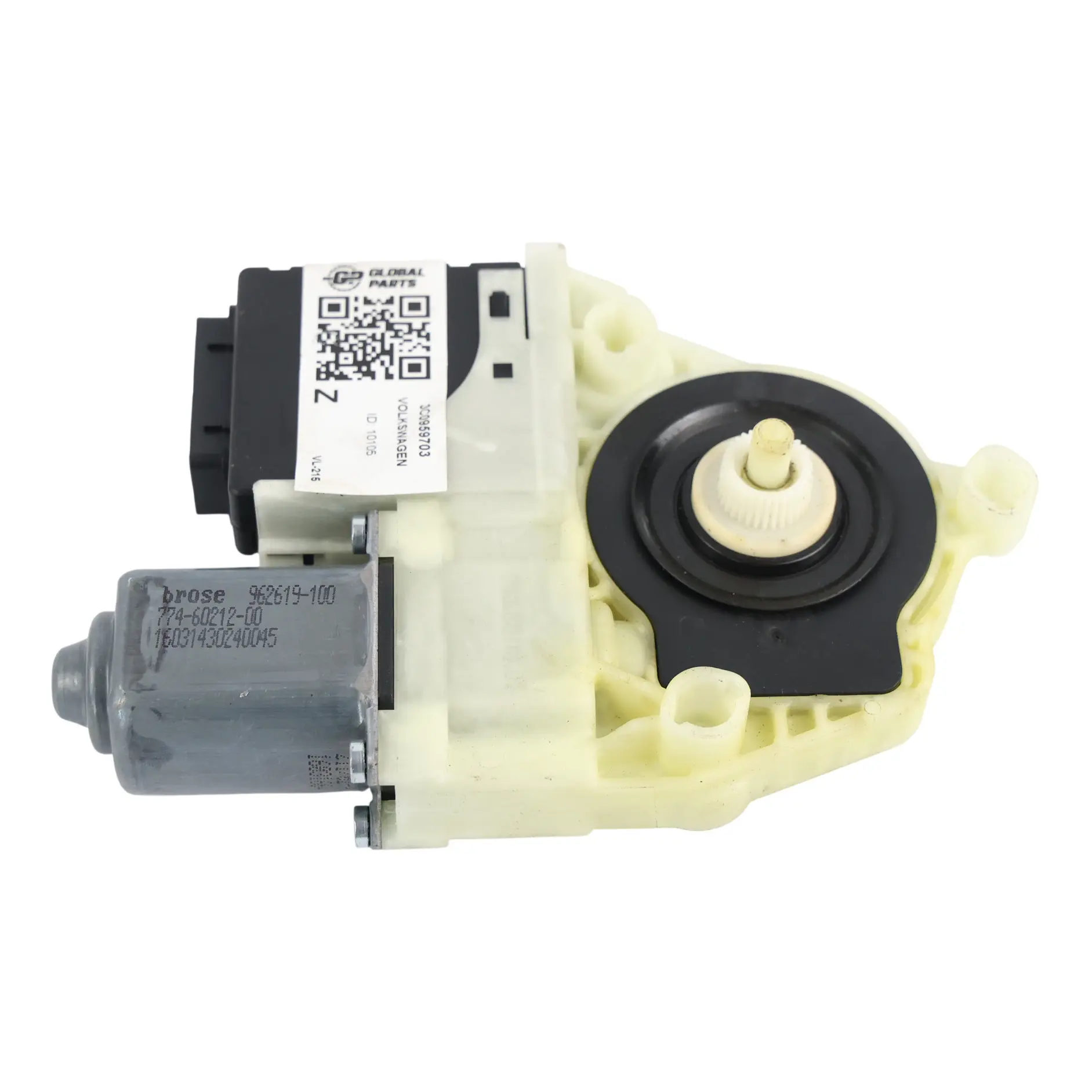 Volkswagen Passat B7 Motor Elevalunas Trasero Izquierdo 3C0959703