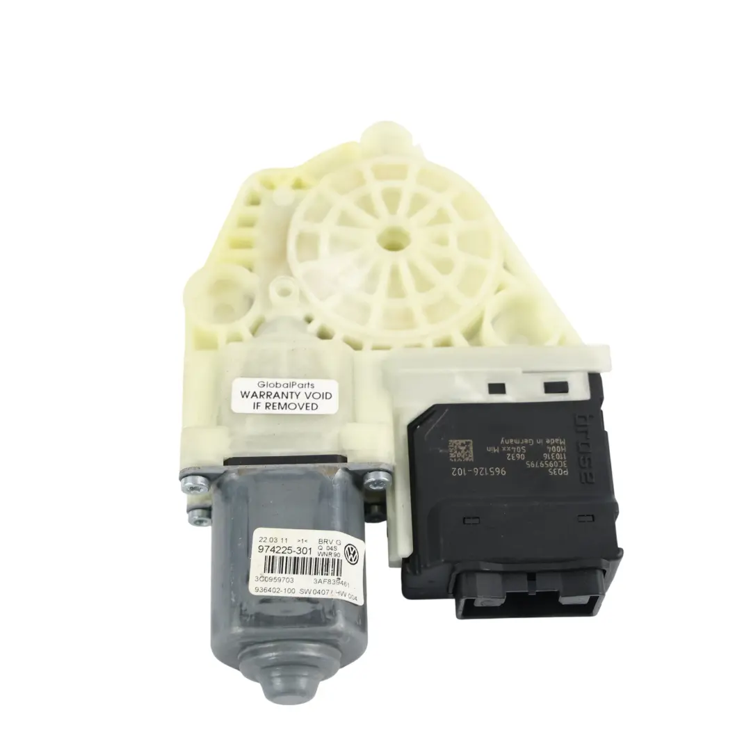 Volkswagen Passat B7 Motor Elevalunas Trasero Izquierdo - SKU 3C0959703 - Número de pieza 3C0959703