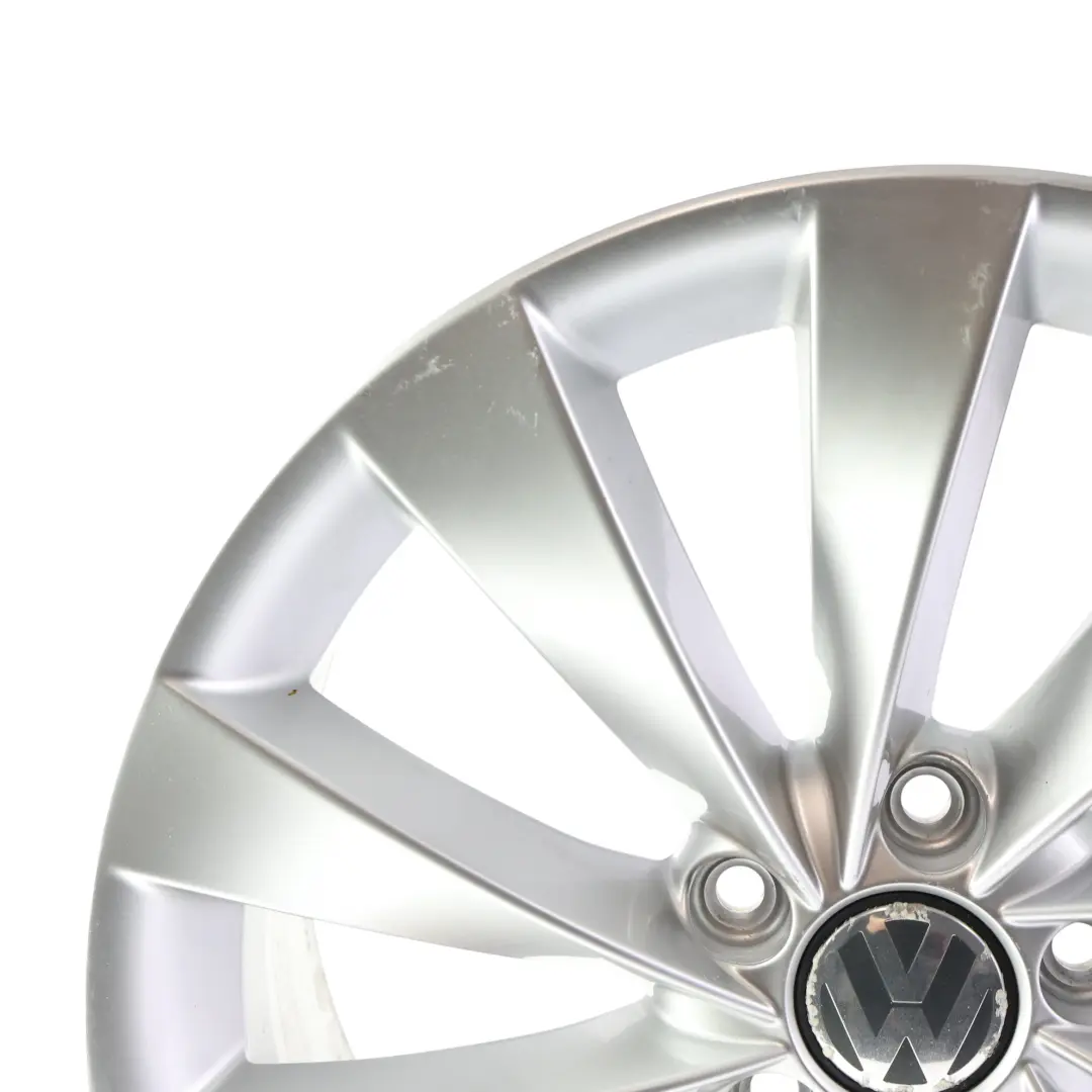 Volkswagen Scirocco Mk3 Silver Wheel Alloy Rim 18" 8J ET:41 - SKU 3C8601025D-6 - Part number 3C8601025D