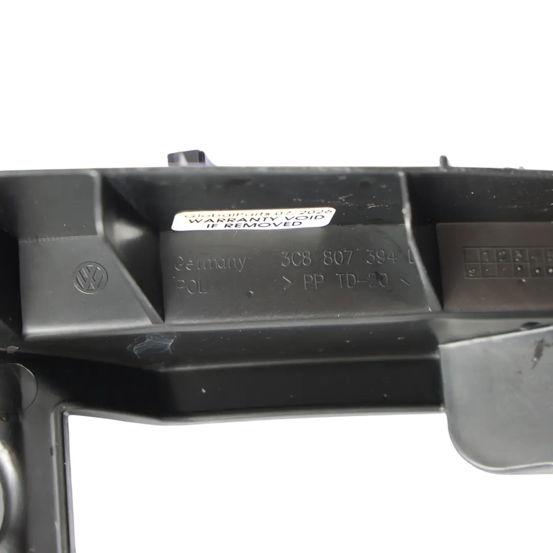 Volkswagen Passat CC Soporte Guía Parachoques Trasero Derecho - SKU 3C8807394E - Número de pieza 3C8807394E