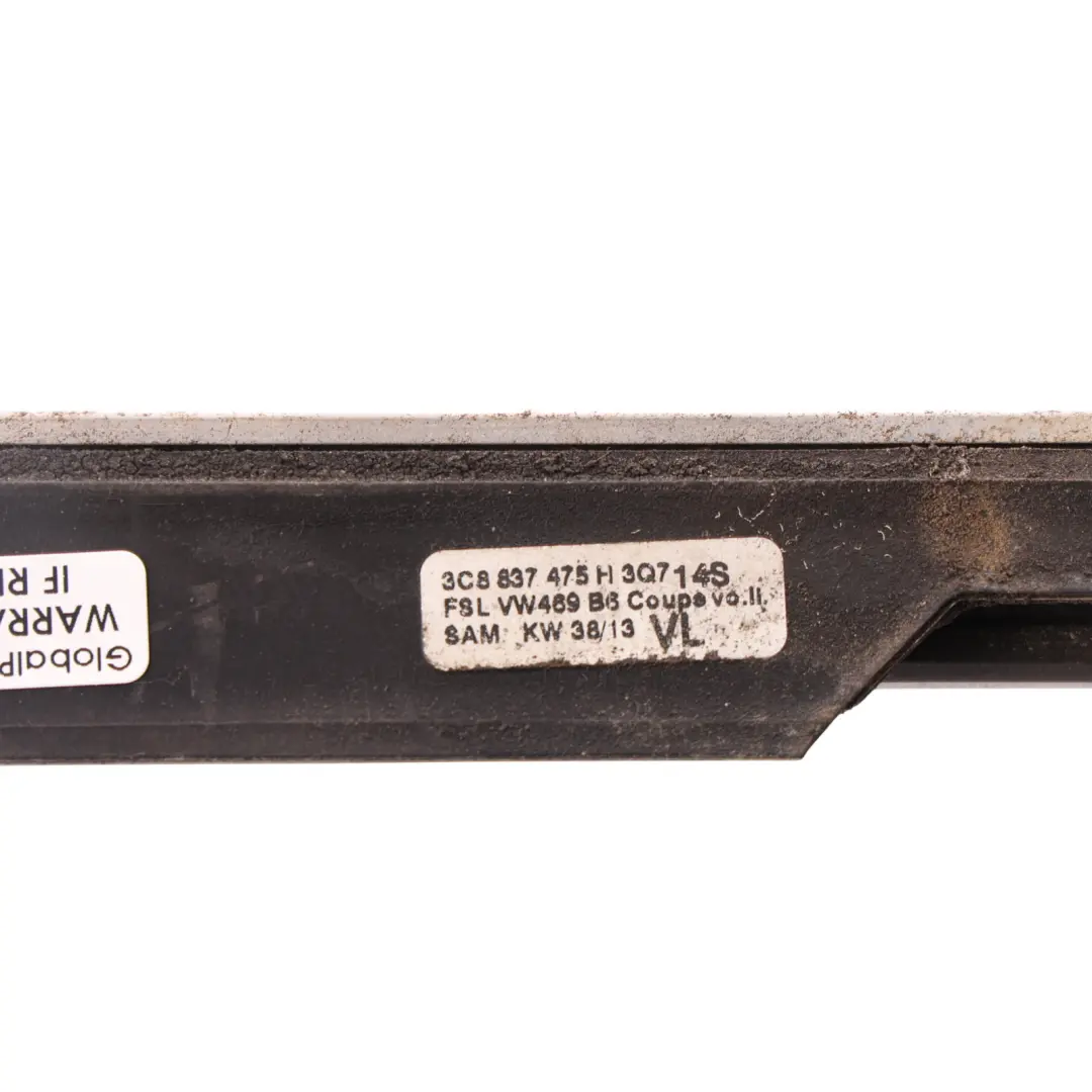 Front Window Aperture Seal Strip Outer Left N/S to Volkswagen Passat CC with Part number 3C8837475H Volkswagen Passat CC Front Window Aperture Seal Strip Outer Left N/S - SKU 3C8837475H - Part number 3C8837475H
