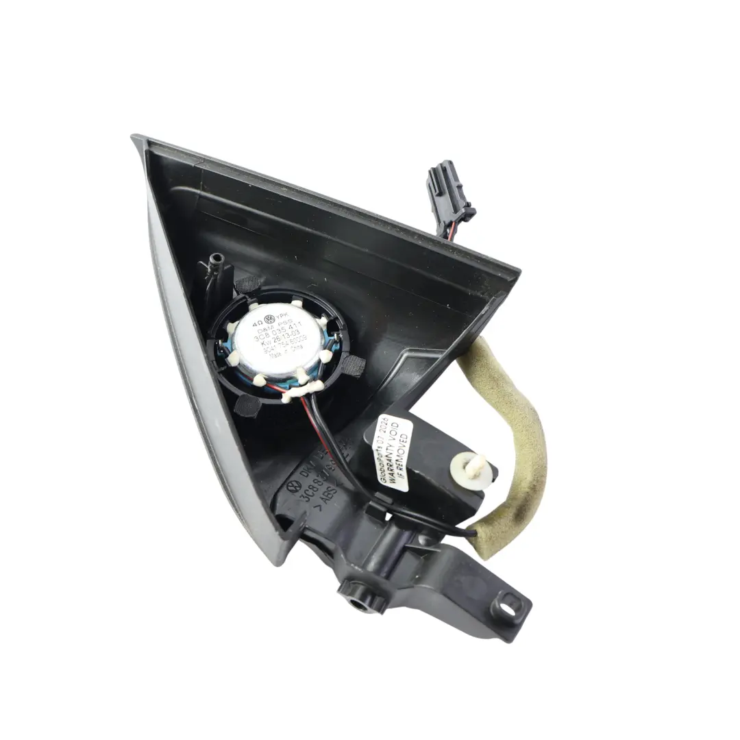 Volkswagen Passat CC Tapa Triángulo Retrovisor Puerta Negro Izquierdo - SKU 3C8837993E - Número de pieza 3C8837993E
