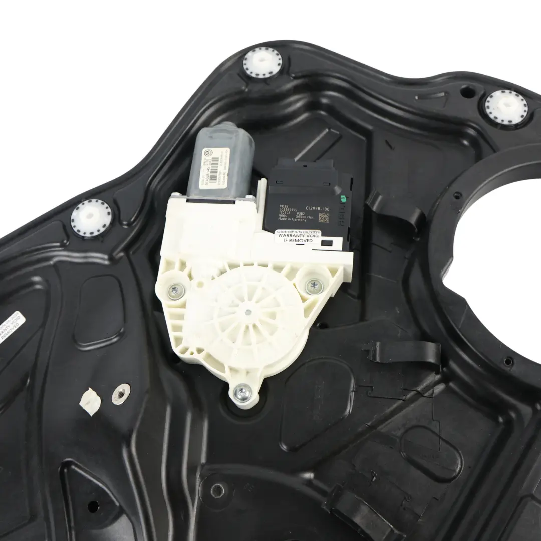 Volkswagen Passat CC Rear Door Window Lifter Regulator Left N/S - SKU 3C8839461K - Part number 3C8839461K