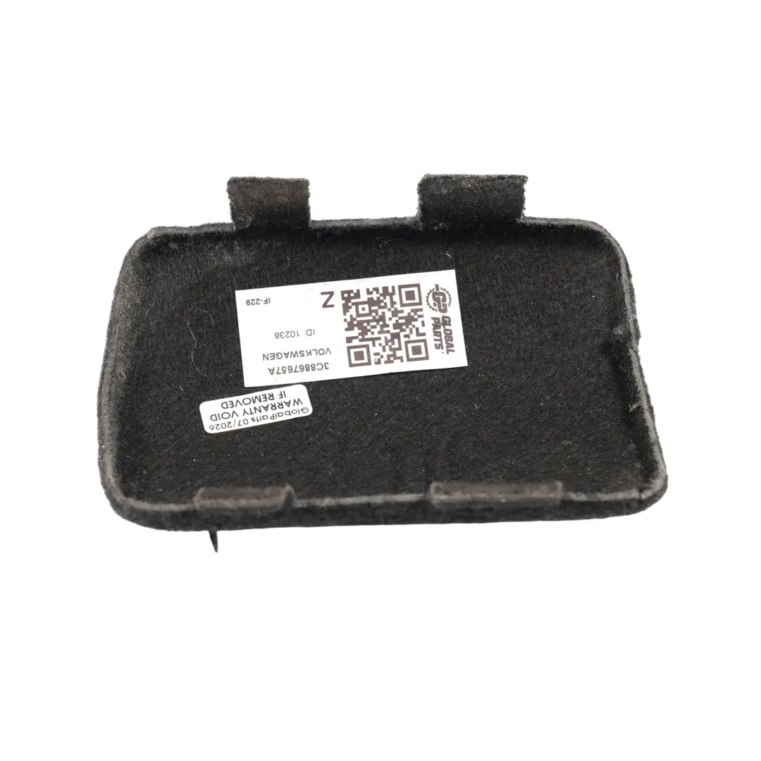 Volkswagen Passat CC Panel Tapa Inspección Maletero Izquierdo - SKU 3C8867657A - Número de pieza 3C8867657A