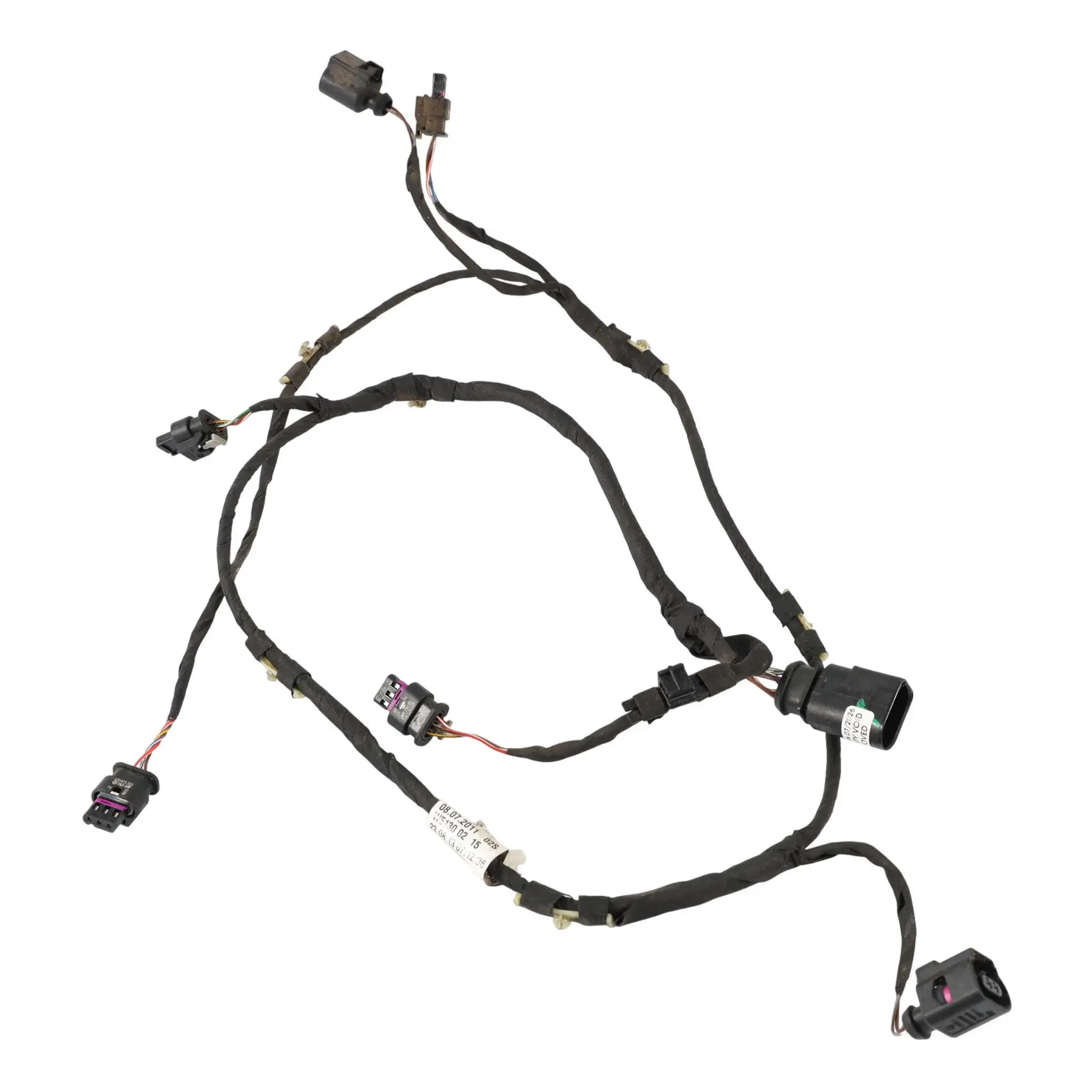 Volkswagen Passat CC Cableado Sensor Aparcamiento Paragolpes Trasero 3C8971104H