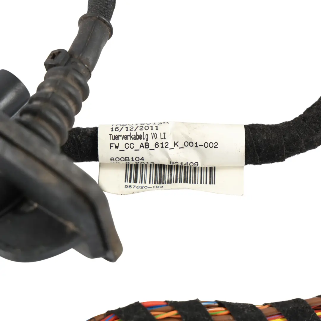 Arnés Cableado Delantero Lado Pasajero para Volkswagen Passat CC con número de pieza 3C8971121BN Volkswagen Passat CC Arnés Cableado Delantero Lado Pasajero - SKU 3C8971121BN - Número de pieza 3C8971121BN