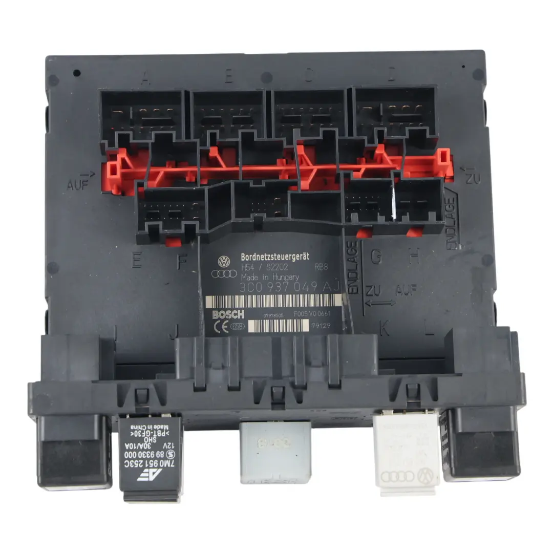 Volkswagen Eos 1F Module BCM Body Control Unit Module ECU - SKU 3C0937049AJ - Part number 3C0937049AJ