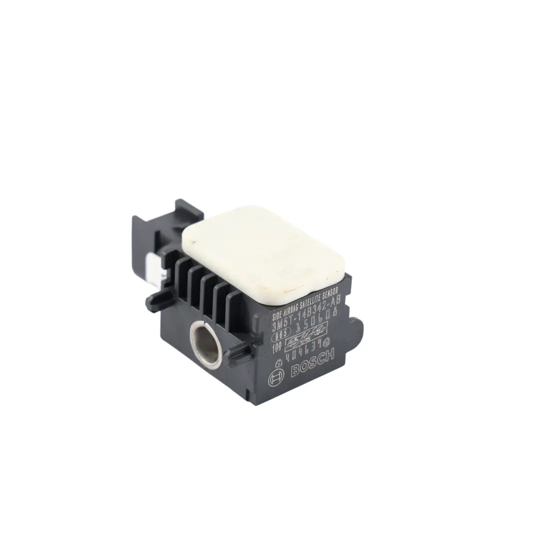 MK4 Modulo Aria Laterale Sensore Crash Satellite per Ford Mondeo con numero di parte 3M5T-14B342-AB Ford Mondeo MK4 Modulo Aria Laterale Sensore Crash Satellite - SKU 3M5T-14B342-AB - Numero di parte 3M5T-14B342-AB