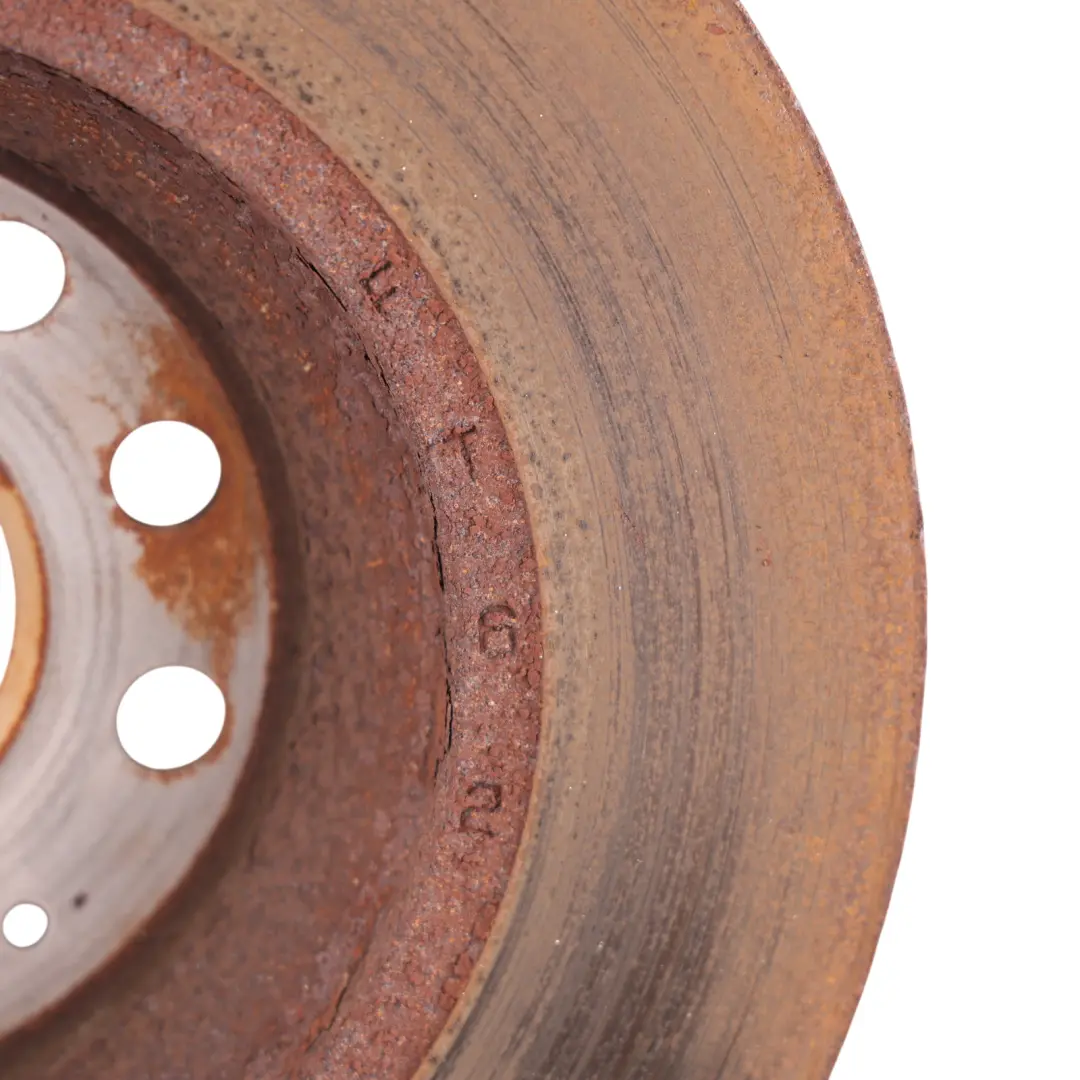 Volkswagen Golf Mk7 5G Rear Axle Brake Disc Left Right N/O/S Set X2 - SKU 3Q0615601A - Part number 3Q0615601A