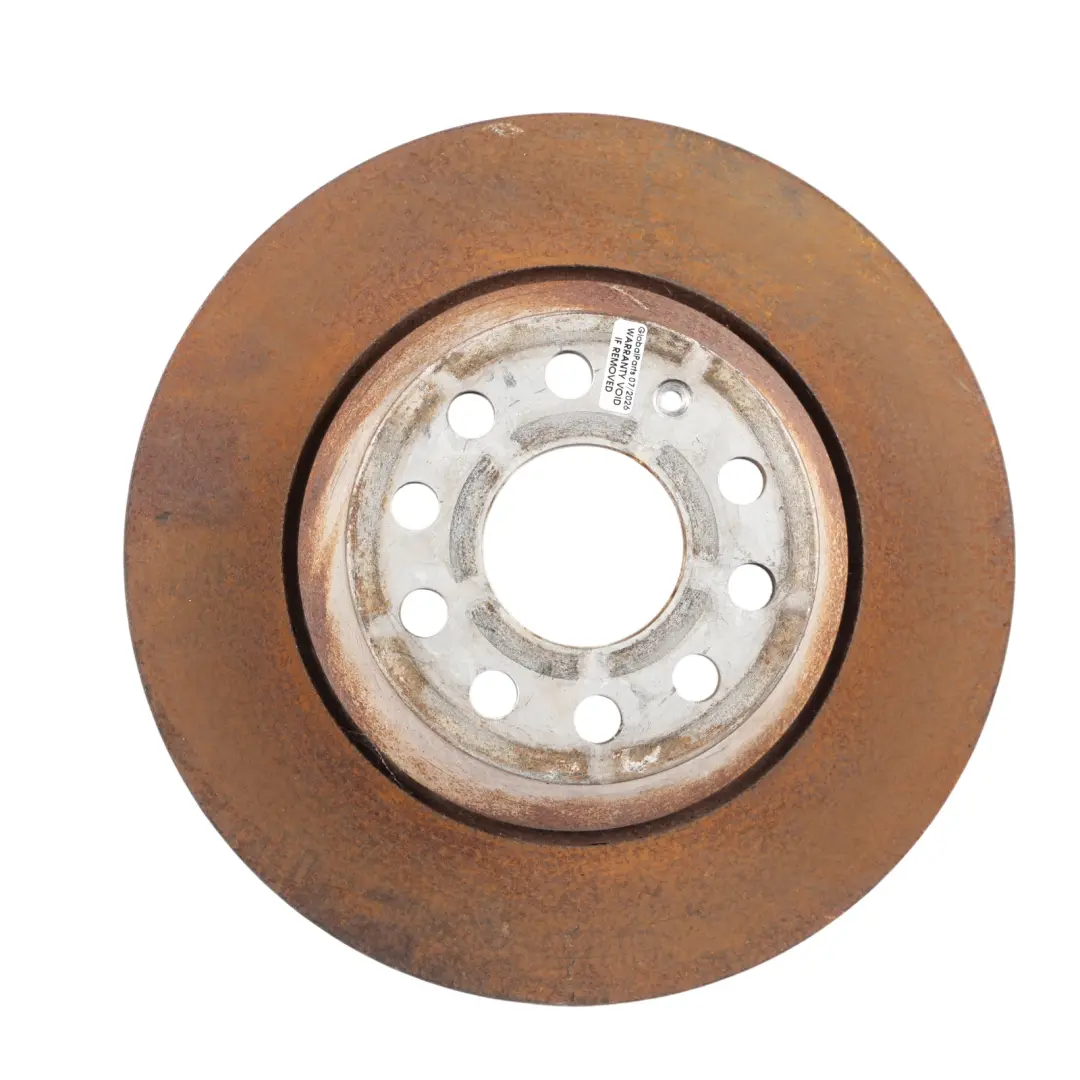 Volkswagen Golf Mk7 5G Rear Axle Brake Disc Left Right N/O/S Set X2 - SKU 3Q0615601A - Part number 3Q0615601A