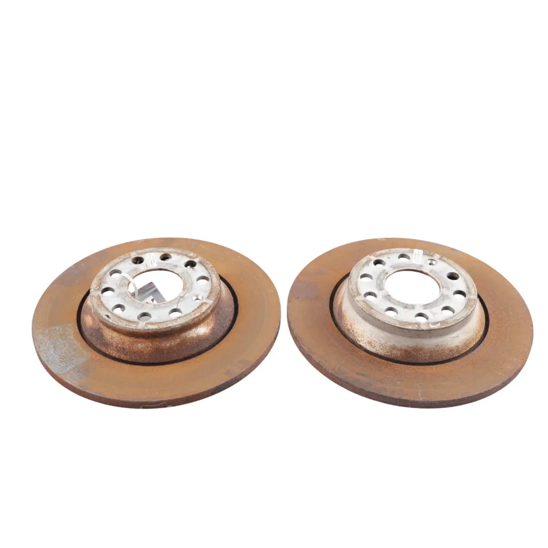 5G Rear Axle Brake Disc Left Right N/O/S Set X2 to Volkswagen Golf Mk7 with Part number 3Q0615601A Volkswagen Golf Mk7 5G Rear Axle Brake Disc Left Right N/O/S Set X2 - SKU 3Q0615601A - Part number 3Q0615601A