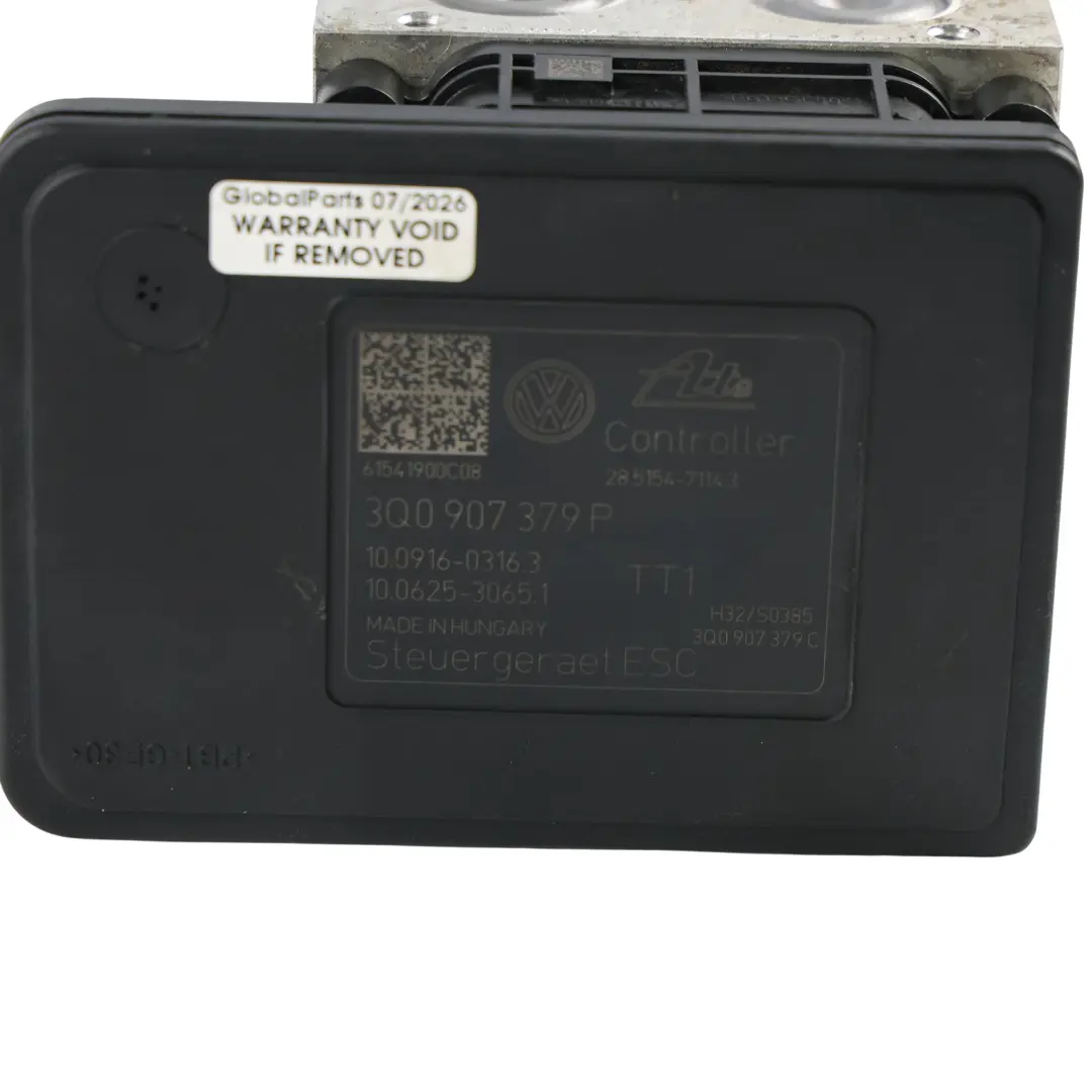 Skoda Octavia MK3 Module Pompe Frein Hydraulique ABS - SKU 3Q0907379P - Numéro de pièce 3Q0907379P