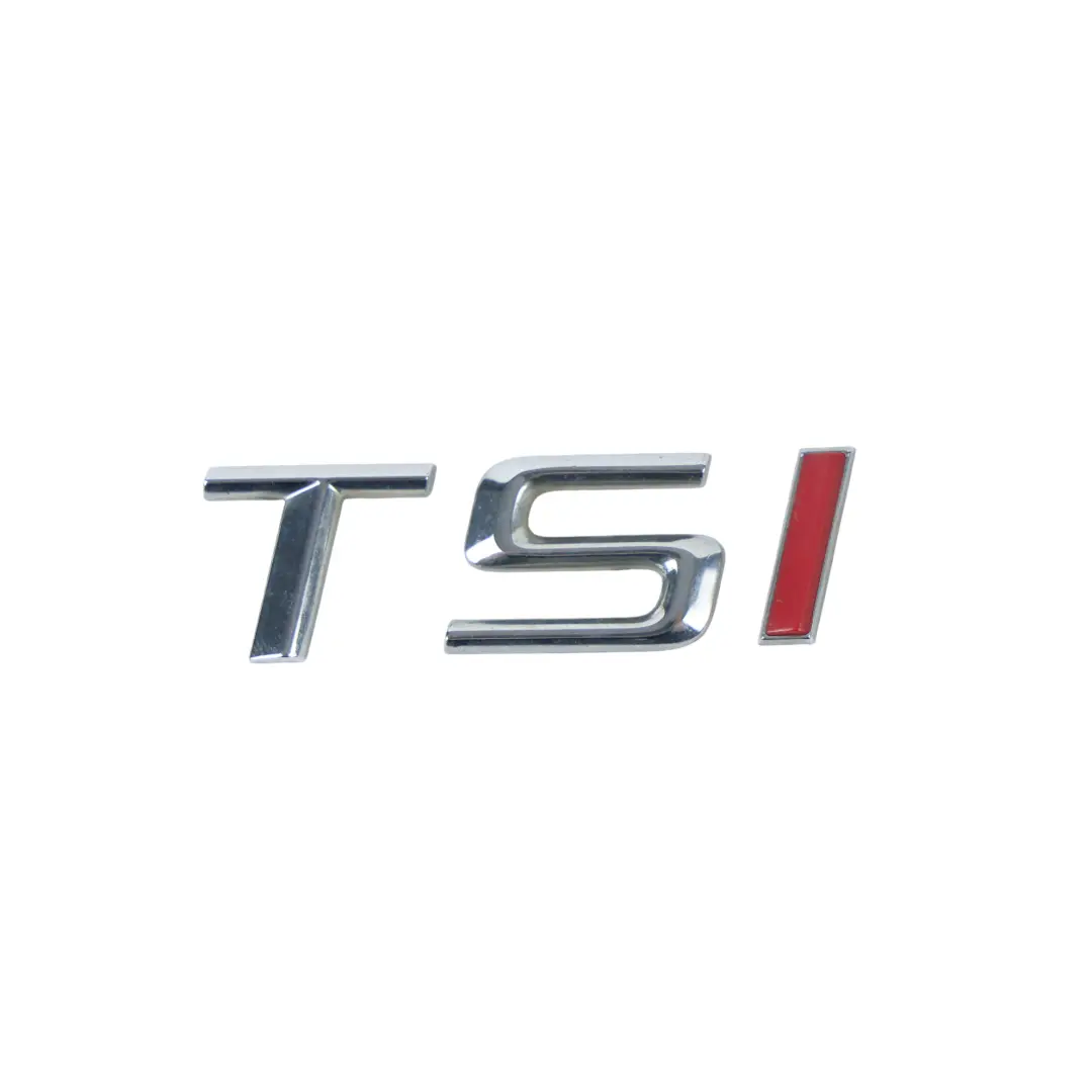 Mk2 Rear Tailgate Logo Lettering Bagde "TSI" to Skoda Octavia with Part number 3T0853687B Skoda Octavia Mk2 Rear Tailgate Logo Lettering Bagde "TSI" - SKU 3T0853687B - Part number 3T0853687B