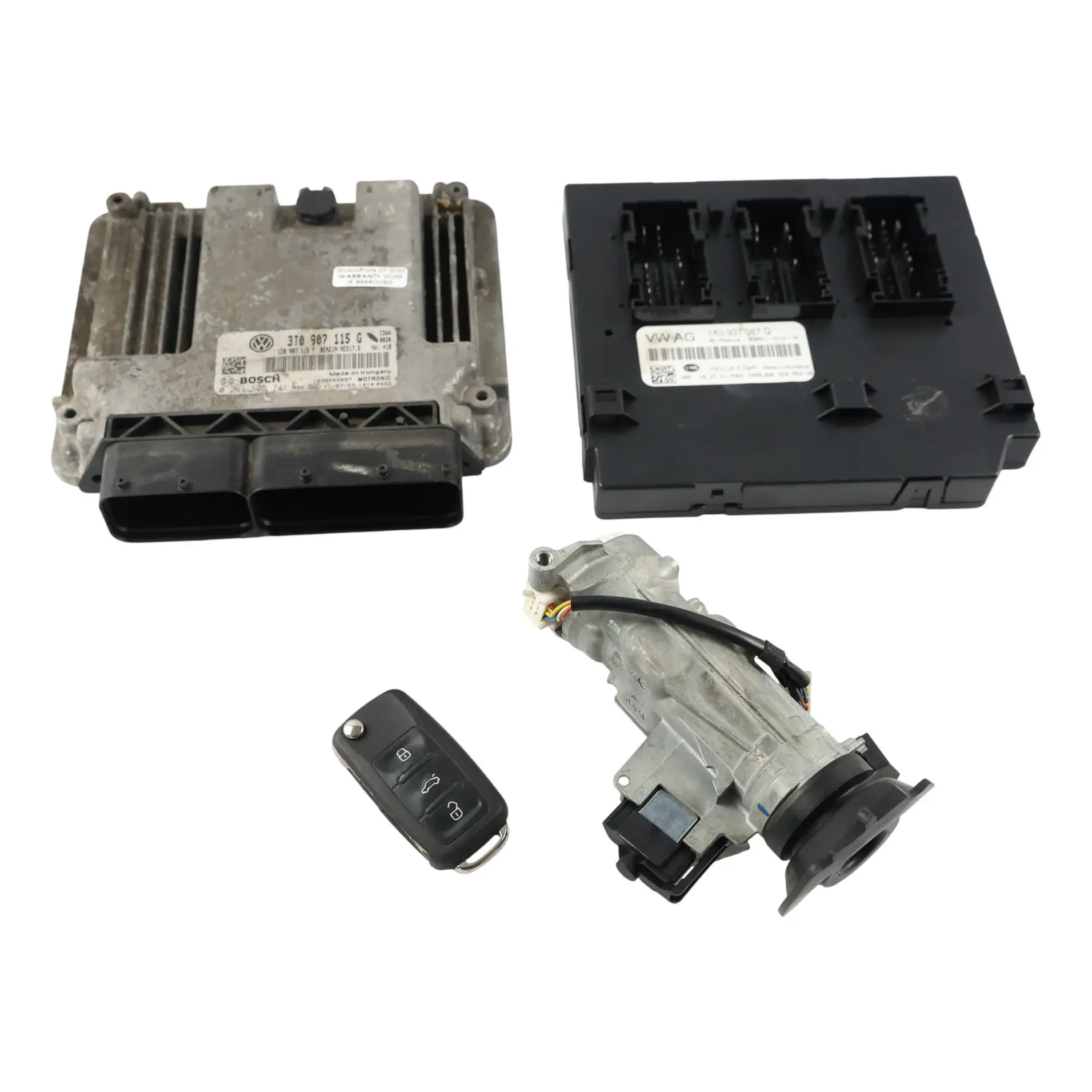 Skoda Octavia MK2 1.8 TFSI CDAA 160HP Kit ECU Unidad Motor 3T0907115G Automático