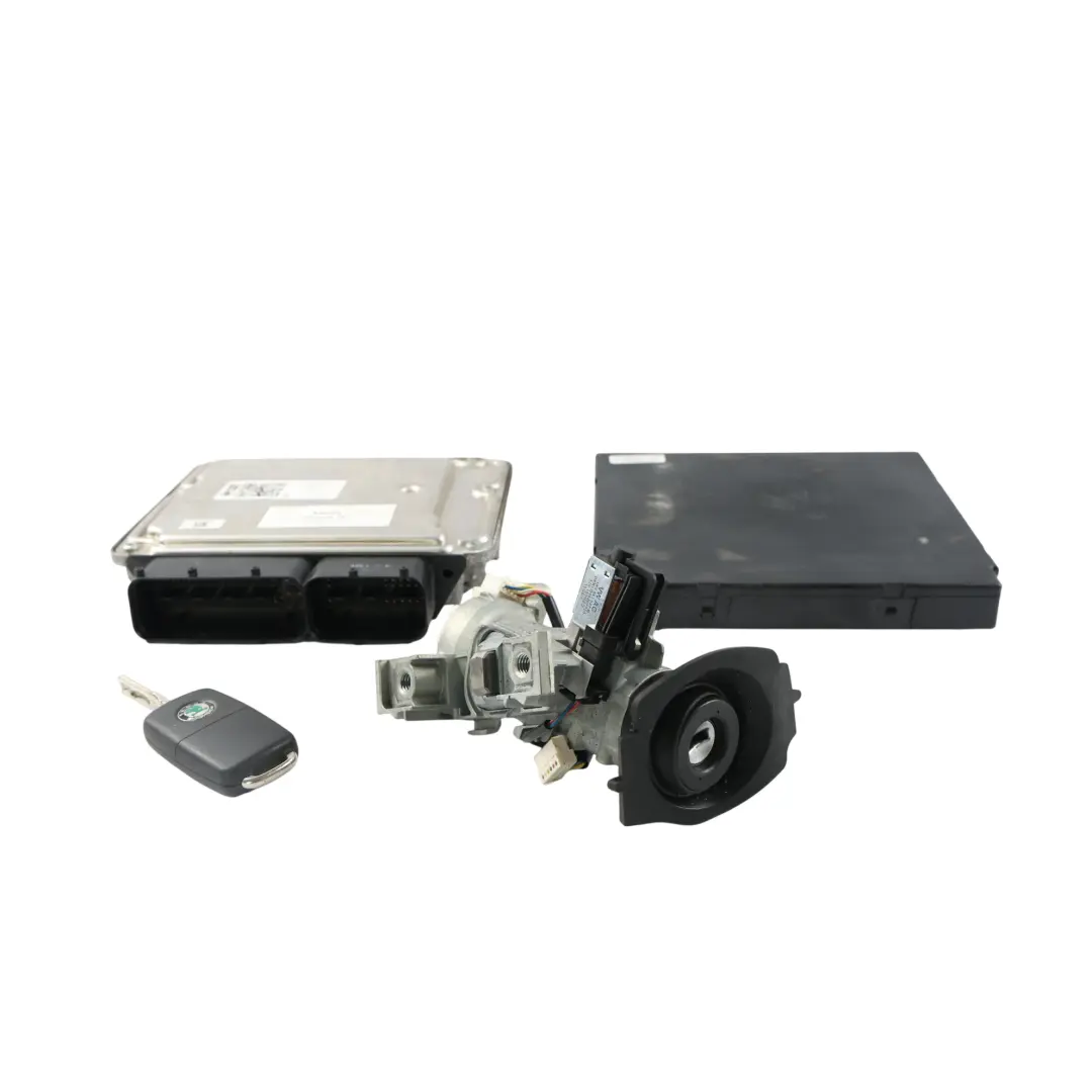 Skoda Octavia MK2 1.8 TFSI CDAA 160HP Kit ECU Unidad Motor Automático - SKU 3T0907115G - Número de pieza 3T0907115G