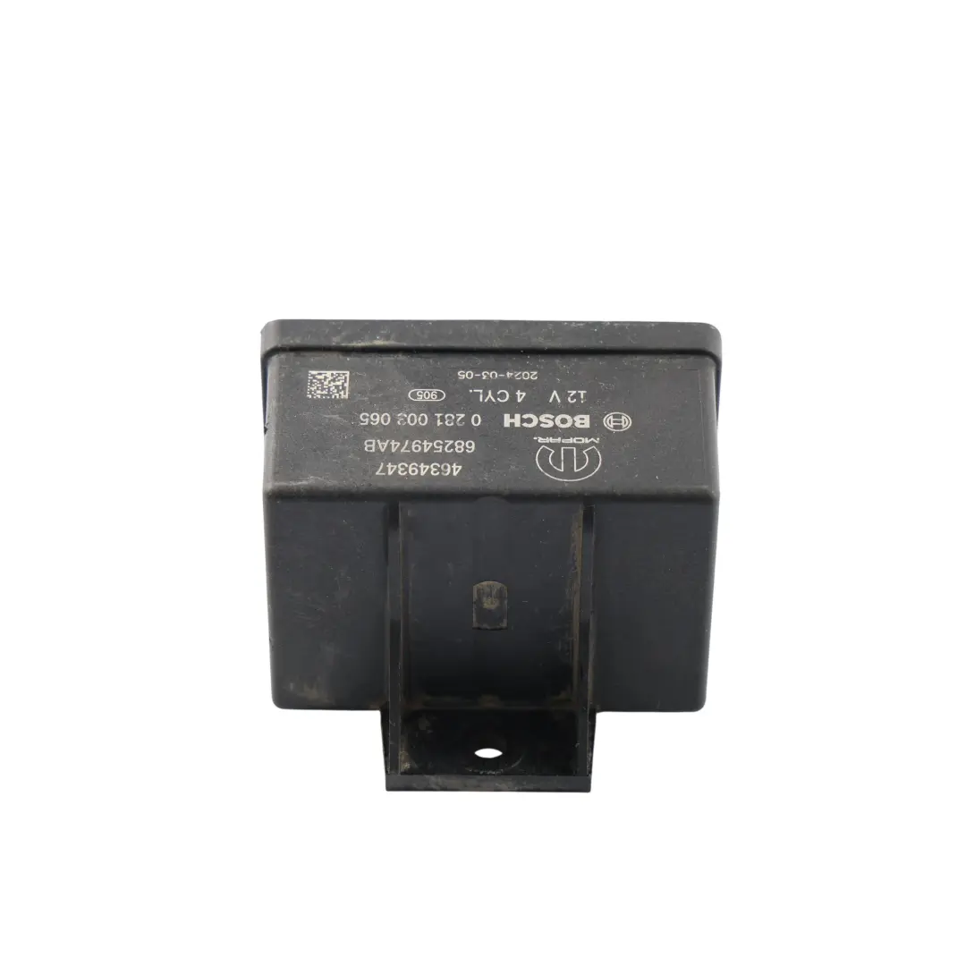 Glow Plug Preheat Relay Controller Module 2.2 Diesel to Vauxhall Movano C with Part number 46349347 Vauxhall Movano C Glow Plug Preheat Relay Controller Module 2.2 Diesel - SKU 46349347 - Part number 46349347