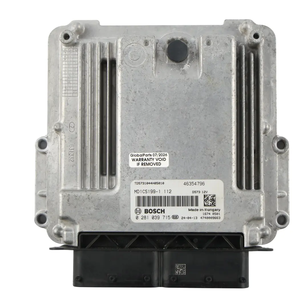 B22LUE 140HP Motor Steuergerät Manuell für Opel Movano C 2.2 BlueHDI mit Teilenummer 46354796 Opel Movano C 2.2 BlueHDI B22LUE 140HP Motor Steuergerät Manuell - SKU 46354796 - Teilenummer 46354796