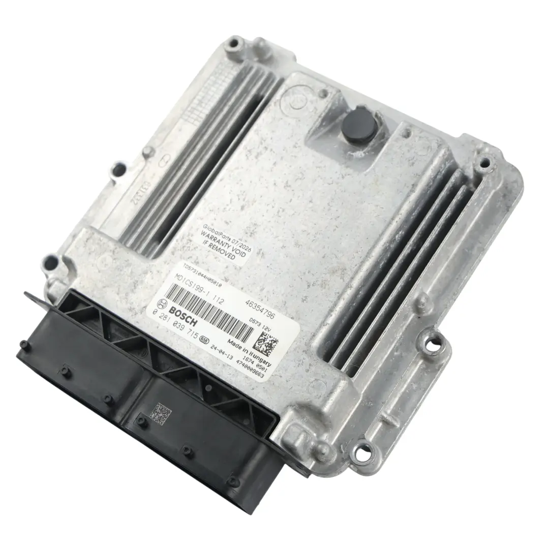 Vauxhall Movano C 2.2 BlueHDI B22LUE 140HP Engine ECU Unit Manual - SKU 46354796 - Part number 46354796