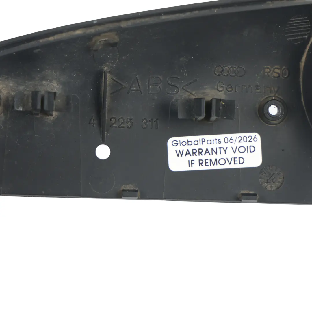 8L Wing Mirror Trim Cover Cap Housing Lower Left N/S to Audi A3 with Part number 4A0858523 Audi A3 8L Wing Mirror Trim Cover Cap Housing Lower Left N/S - SKU 4A0858523 - Part number 4A0858523