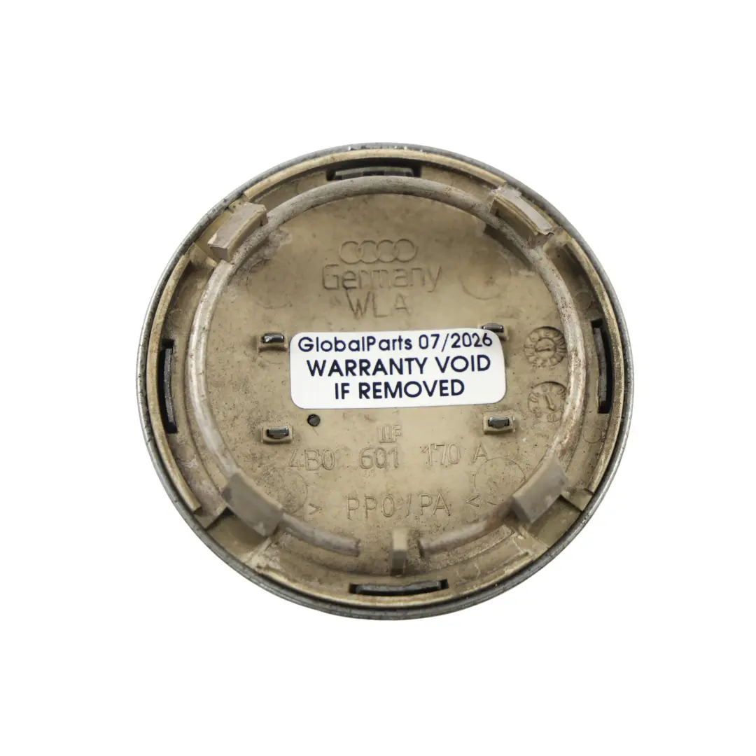 Coprimozzo Centrale Ruota Emblema Anelli Logo per Audi A3 S3 8P A6 C6 con numero di parte 4B0601170A Audi A3 S3 8P A6 C6 Coprimozzo Centrale Ruota Emblema Anelli Logo - SKU 4B0601170A - Numero di parte 4B0601170A