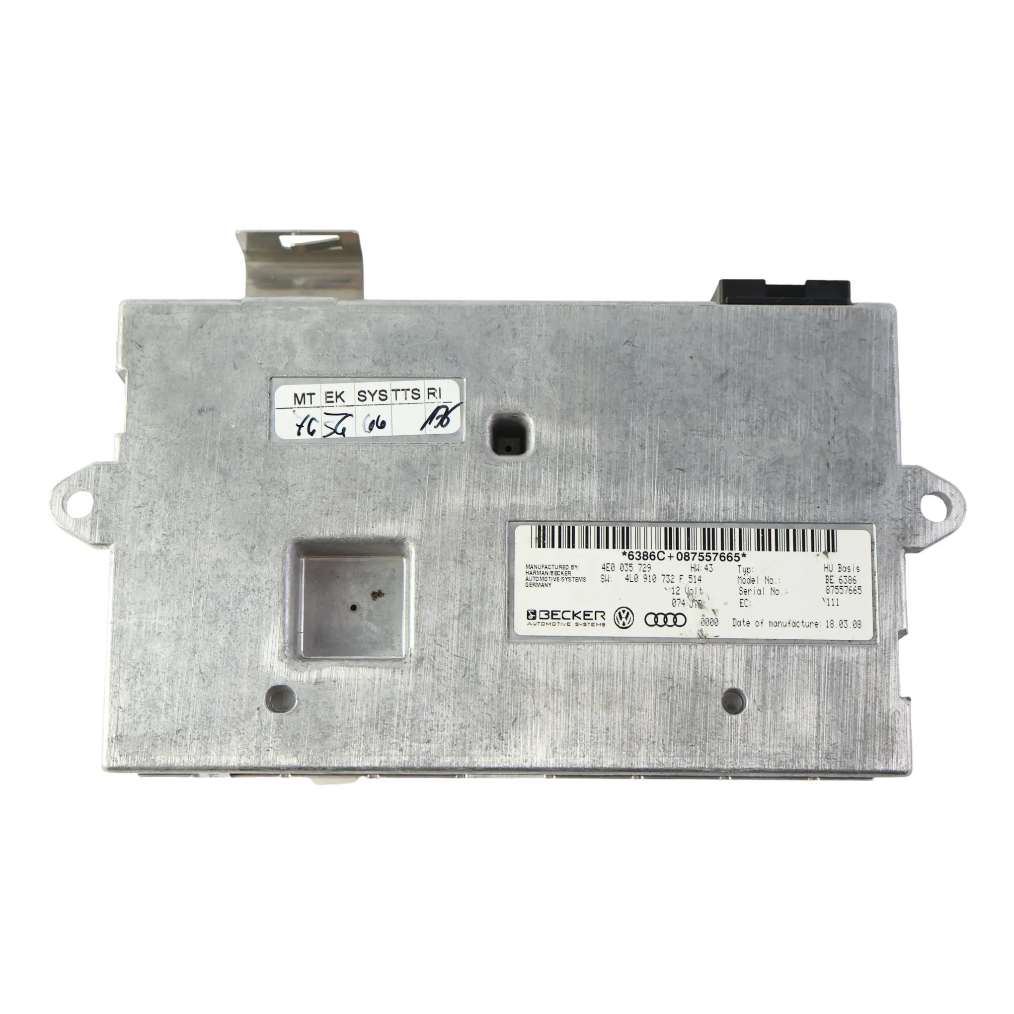 Volkswagen Caddy SB Módulo Bluetooth Unidad Control 4E0035723