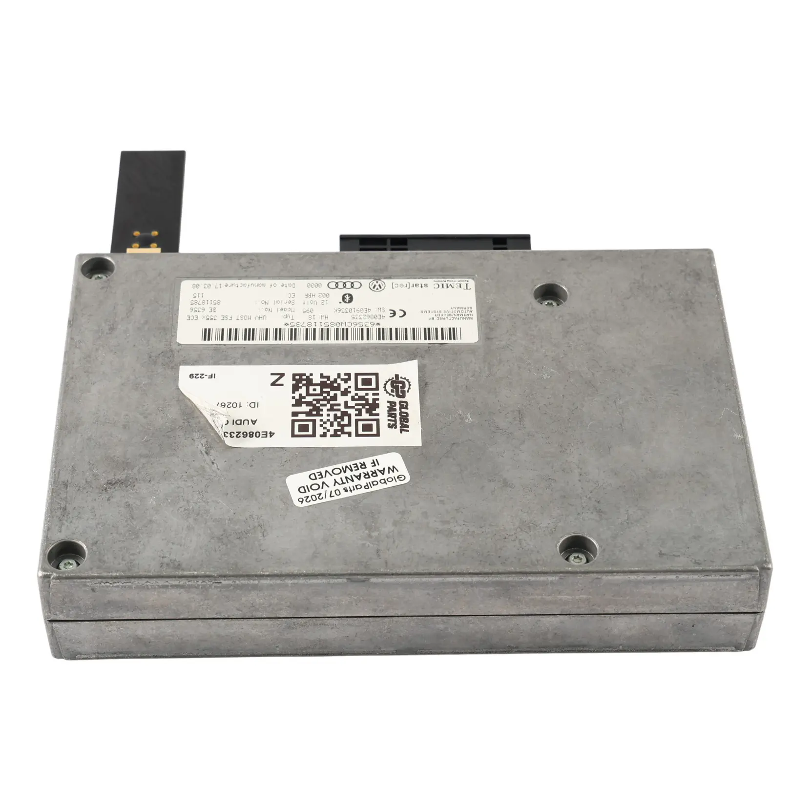 Audi A6 C6 Module Unité Commande Multimédia Bluetooth ECU 4E0862335HW
