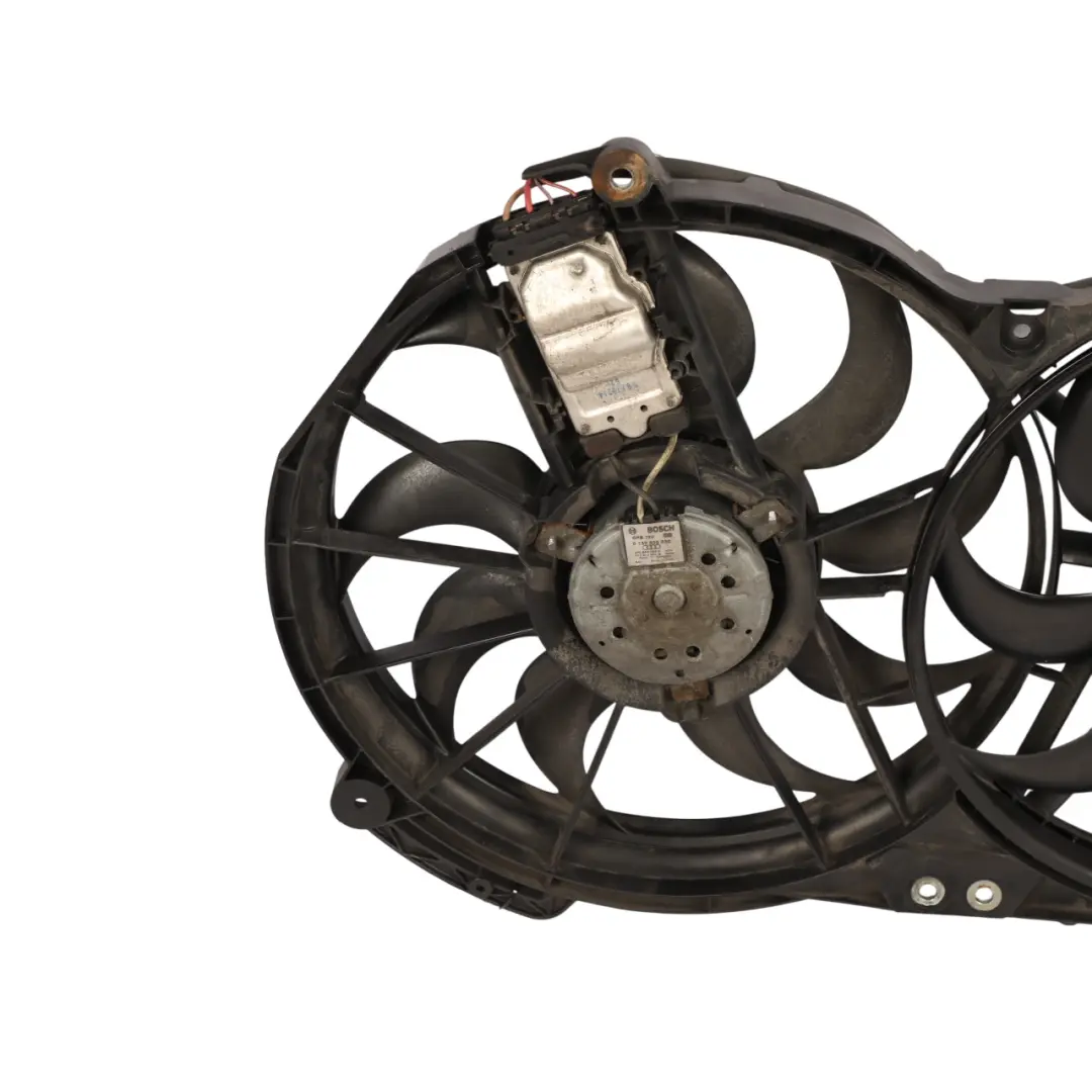 Audi A6 C6 Engine Cooling Radiator Fan Twin Ring Shroud 3.0 TDI - SKU 4F0121207N - Part number 4F0121207N