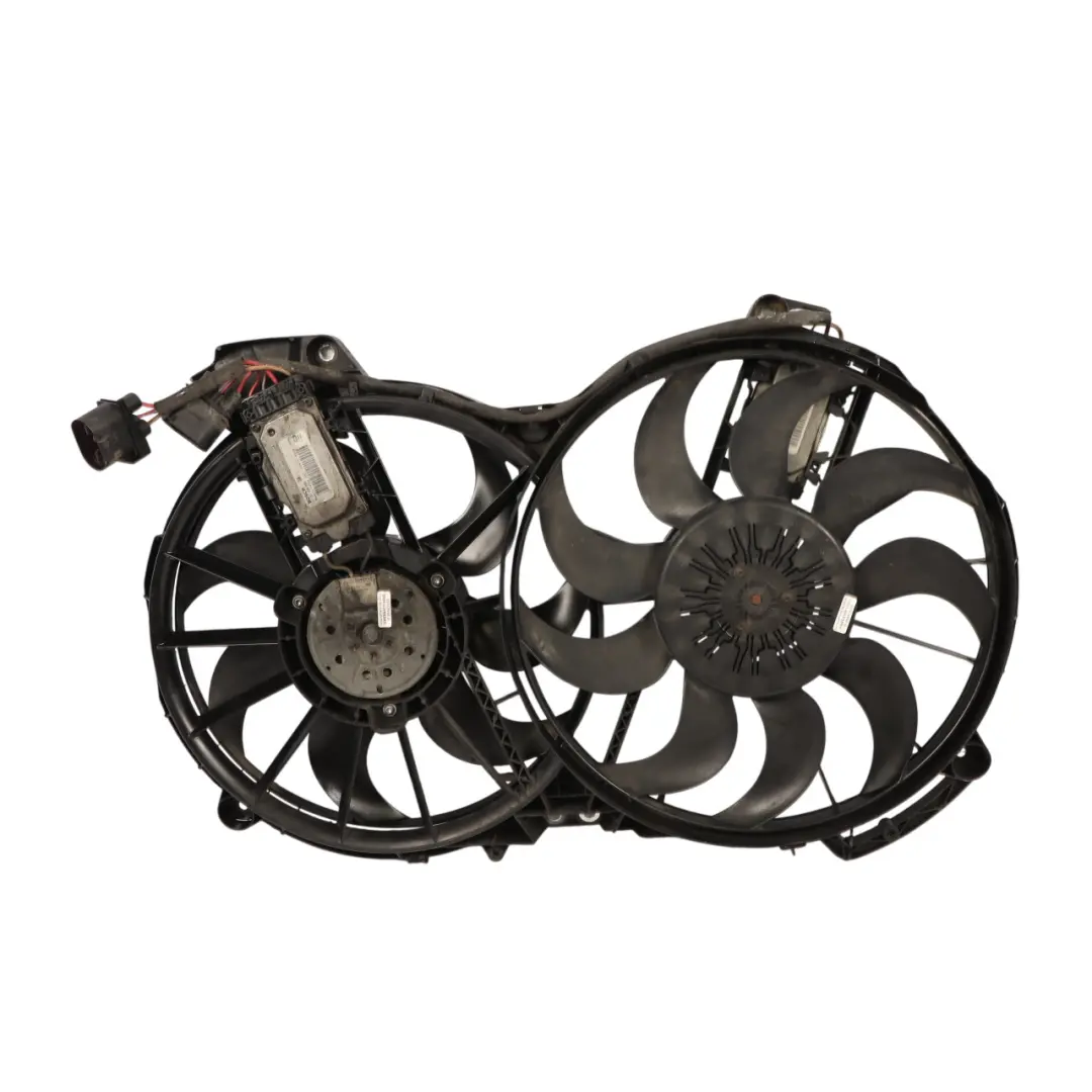 Cooling Radiator Fan Twin Ring Shroud 3.0 TDI to Audi A6 C6 Engine with Part number 4F0121207N Audi A6 C6 Engine Cooling Radiator Fan Twin Ring Shroud 3.0 TDI - SKU 4F0121207N - Part number 4F0121207N