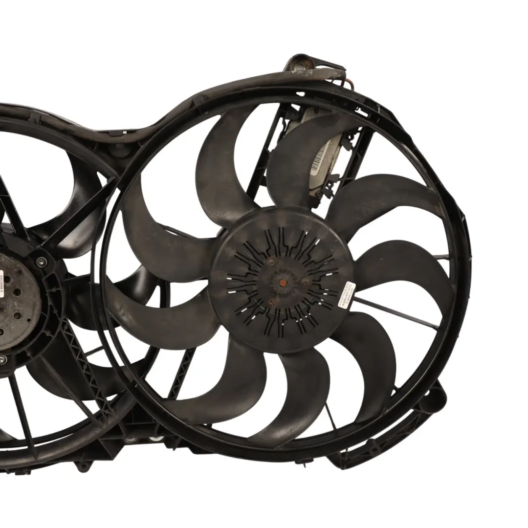 Audi A6 C6 Engine Cooling Radiator Fan Twin Ring Shroud 3.0 TDI - SKU 4F0121207N - Part number 4F0121207N