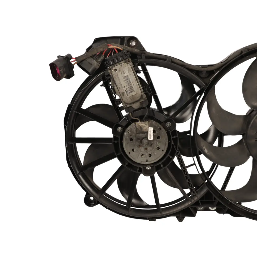 Cooling Radiator Fan Twin Ring Shroud 3.0 TDI to Audi A6 C6 Engine with Part number 4F0121207N Audi A6 C6 Engine Cooling Radiator Fan Twin Ring Shroud 3.0 TDI - SKU 4F0121207N - Part number 4F0121207N