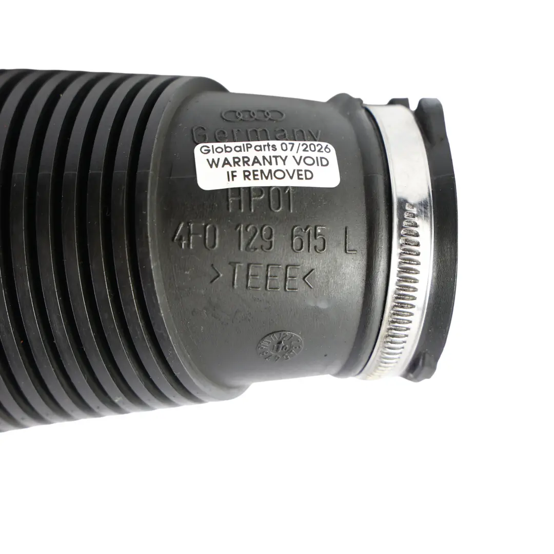 Audi A6 C6 Air Intake Guide Duct Inlet Tube Pipe 2.7 3.0 TDI - SKU 4F0129615L - Part number 4F0129615L