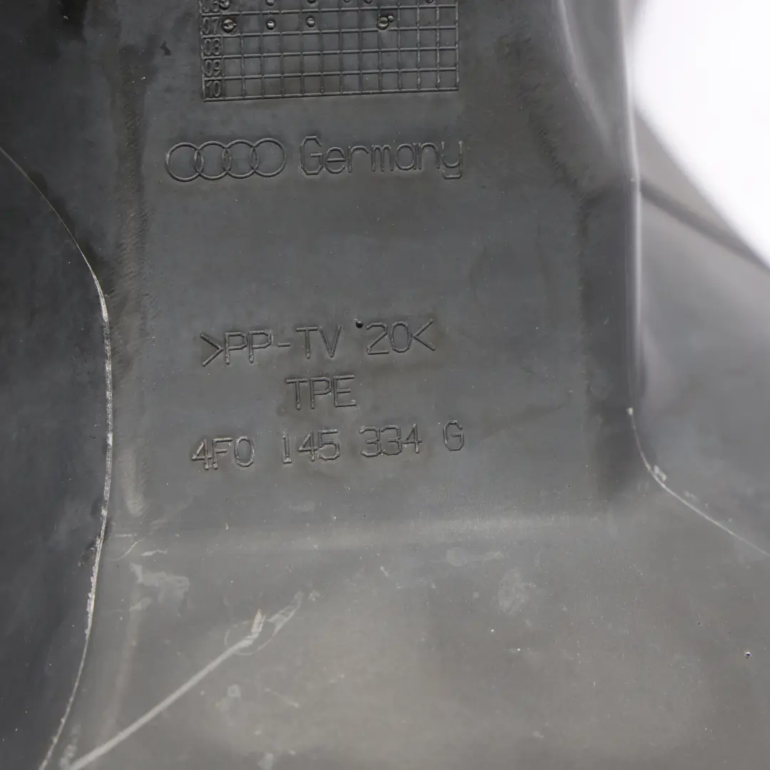 Audi A6 C6 Intercooler Air Line Pipe Guide Duct Channel Right O/S - SKU 4F0145334G - Part number 4F0145334G