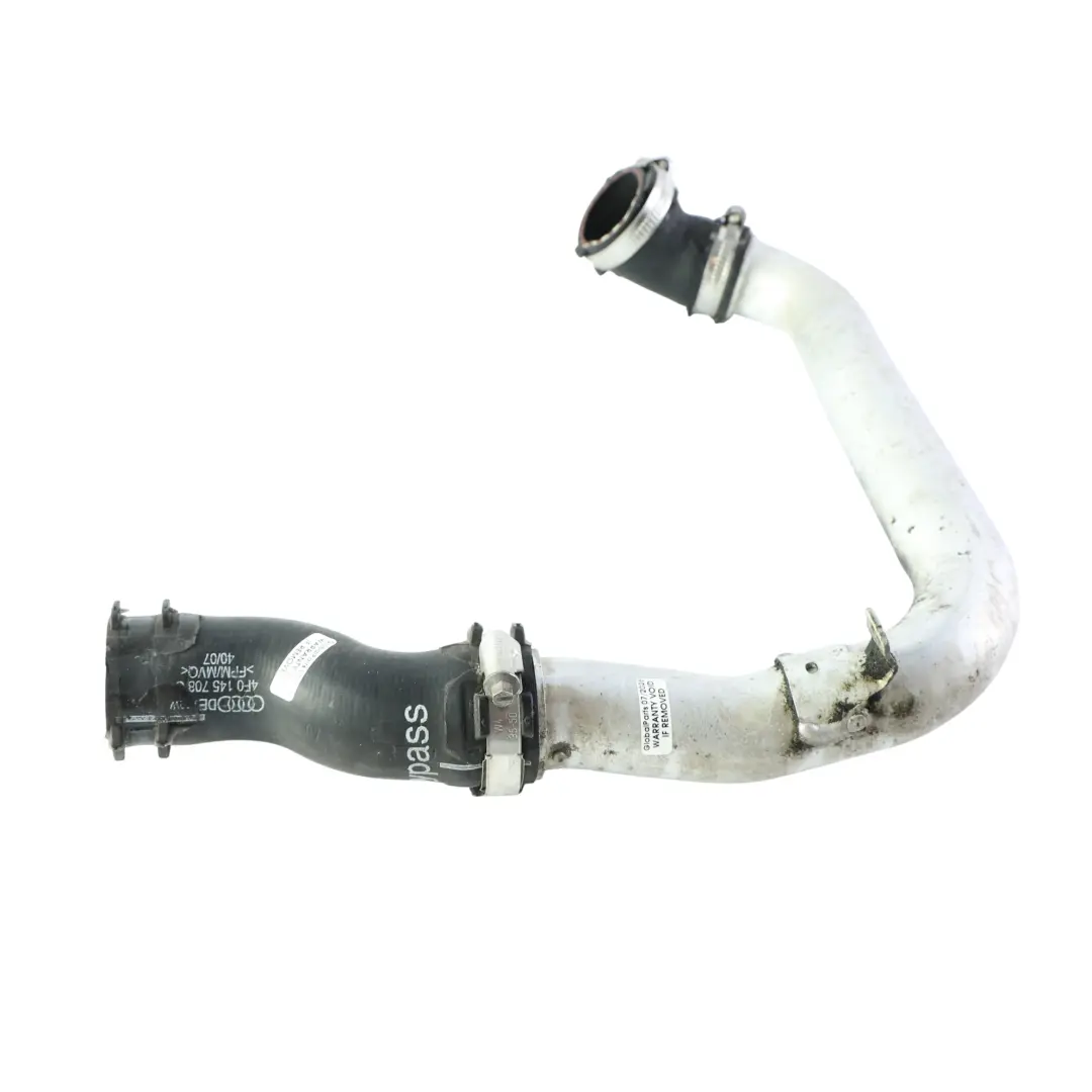4F Intercooler Turbo Pressure Hose Pipe Right O/S to Audi A6 with Part number 4F0145686C Audi A6 4F Intercooler Turbo Pressure Hose Pipe Right O/S - SKU 4F0145686C - Part number 4F0145686C