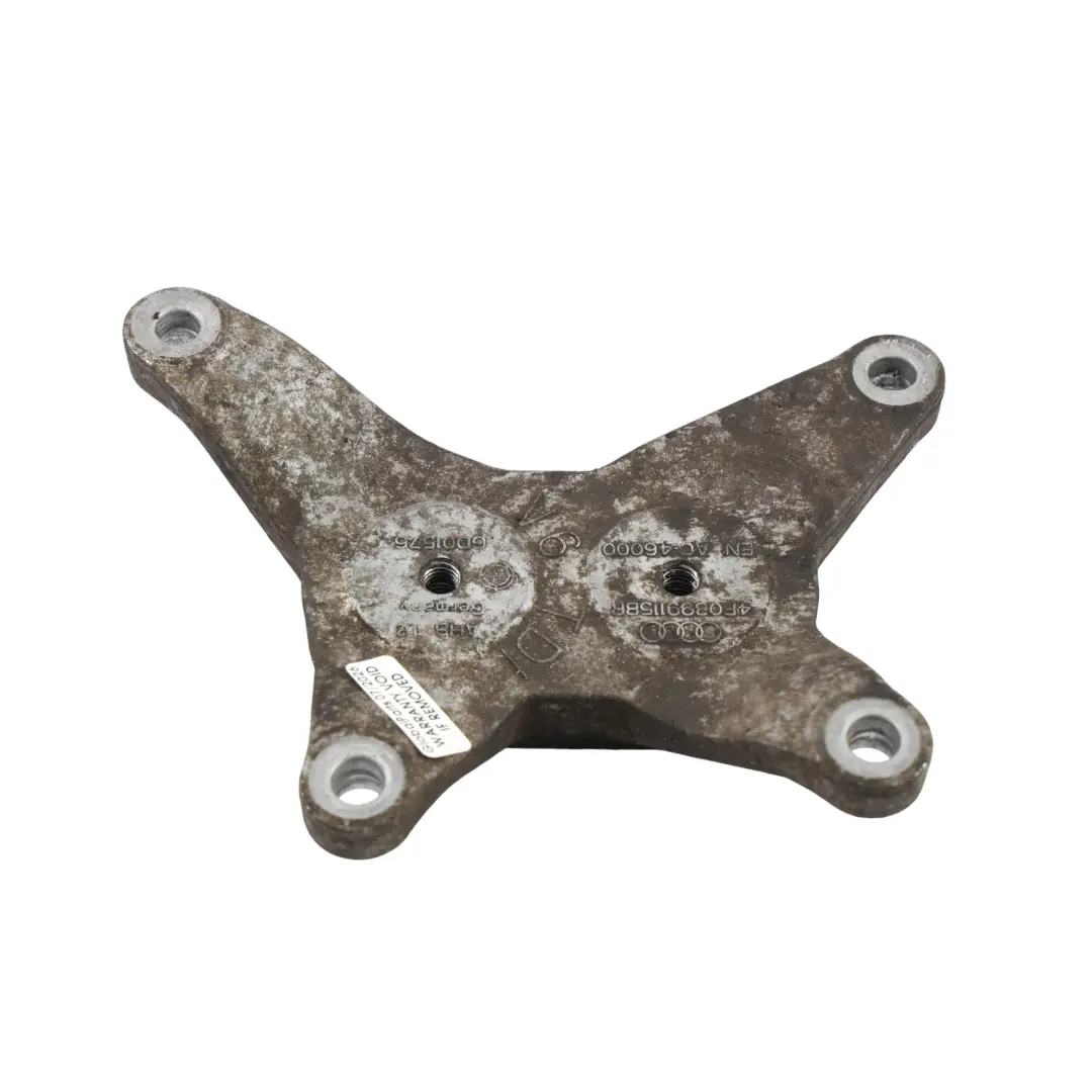 Audi A6 C6 S6 4F Gearbox Support Mount Carrier Frame Automatic - SKU 4F0399115BR - Part number 4F0399115BR