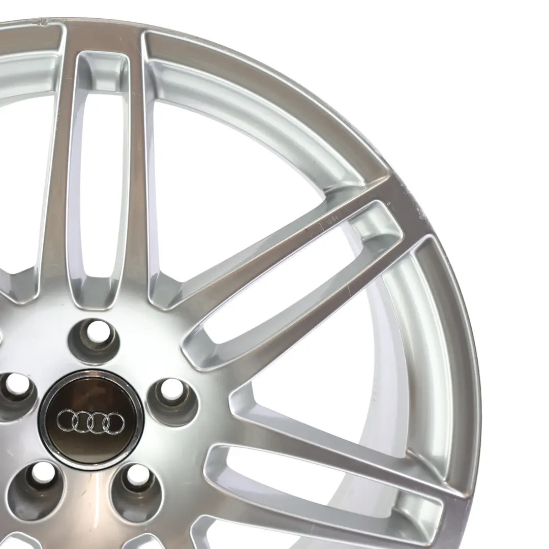 Audi A6 C6 Silberne Alufelge 19" 8,5J ET:48 Doppel Speiche Le Mans - SKU 4F0601025BA-2 - Teilenummer 4F0601025BA