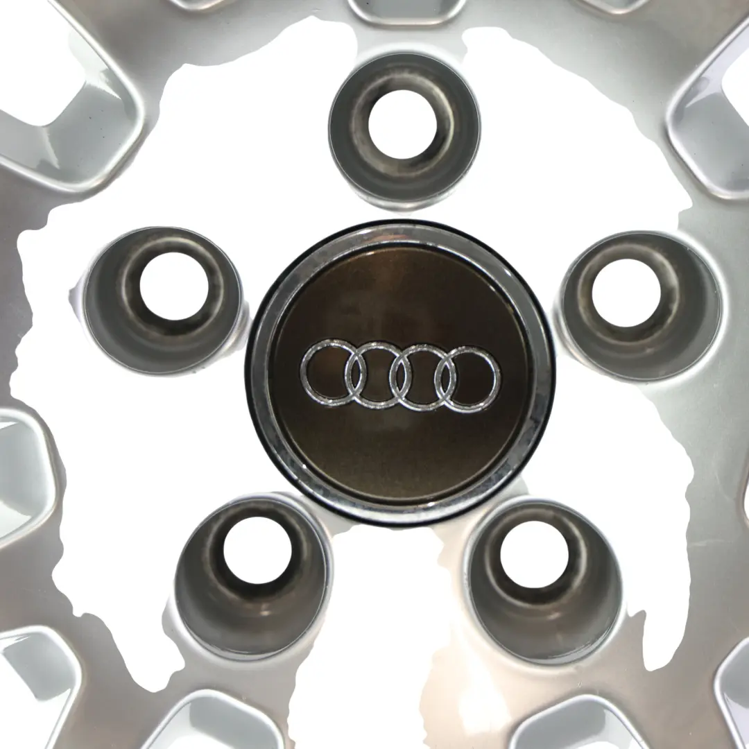 Silberne Alufelge 19" 8,5J ET:48 Doppel Speiche Le Mans für Audi A6 C6 mit Teilenummer 4F0601025BA Audi A6 C6 Silberne Alufelge 19" 8,5J ET:48 Doppel Speiche Le Mans - SKU 4F0601025BA-2 - Teilenummer 4F0601025BA