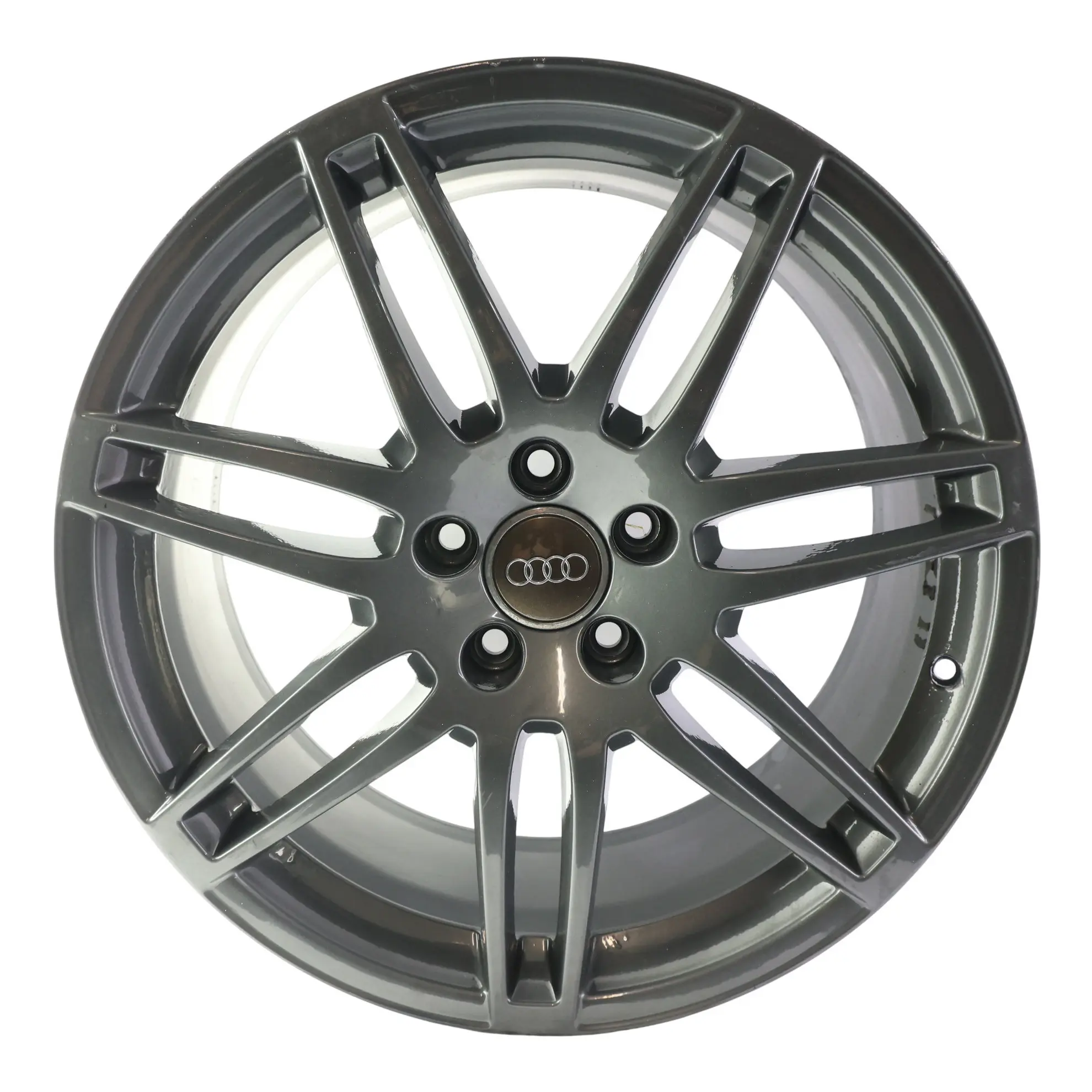 Audi A6 C6 Alloy Wheel Rim 19" 8.5J ET48 Twin Spoke Le Mans Grey 4F0601025BA