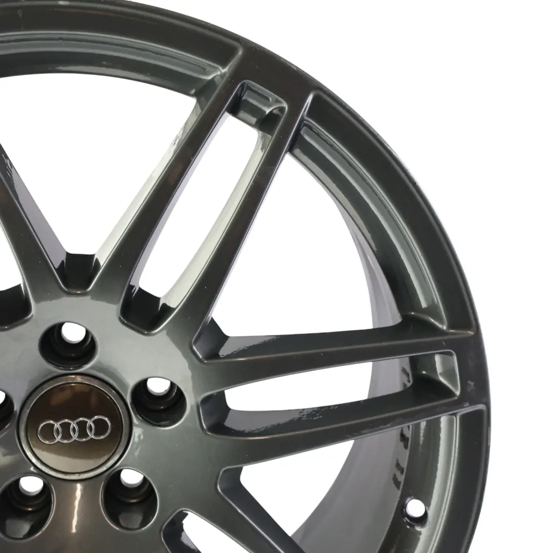 Audi A6 C6 Alu Felge 19" 8.5J ET48 Doppelte Speiche Le Mans Grau - SKU 4F0601025BA-7 - Teilenummer 4F0601025BA