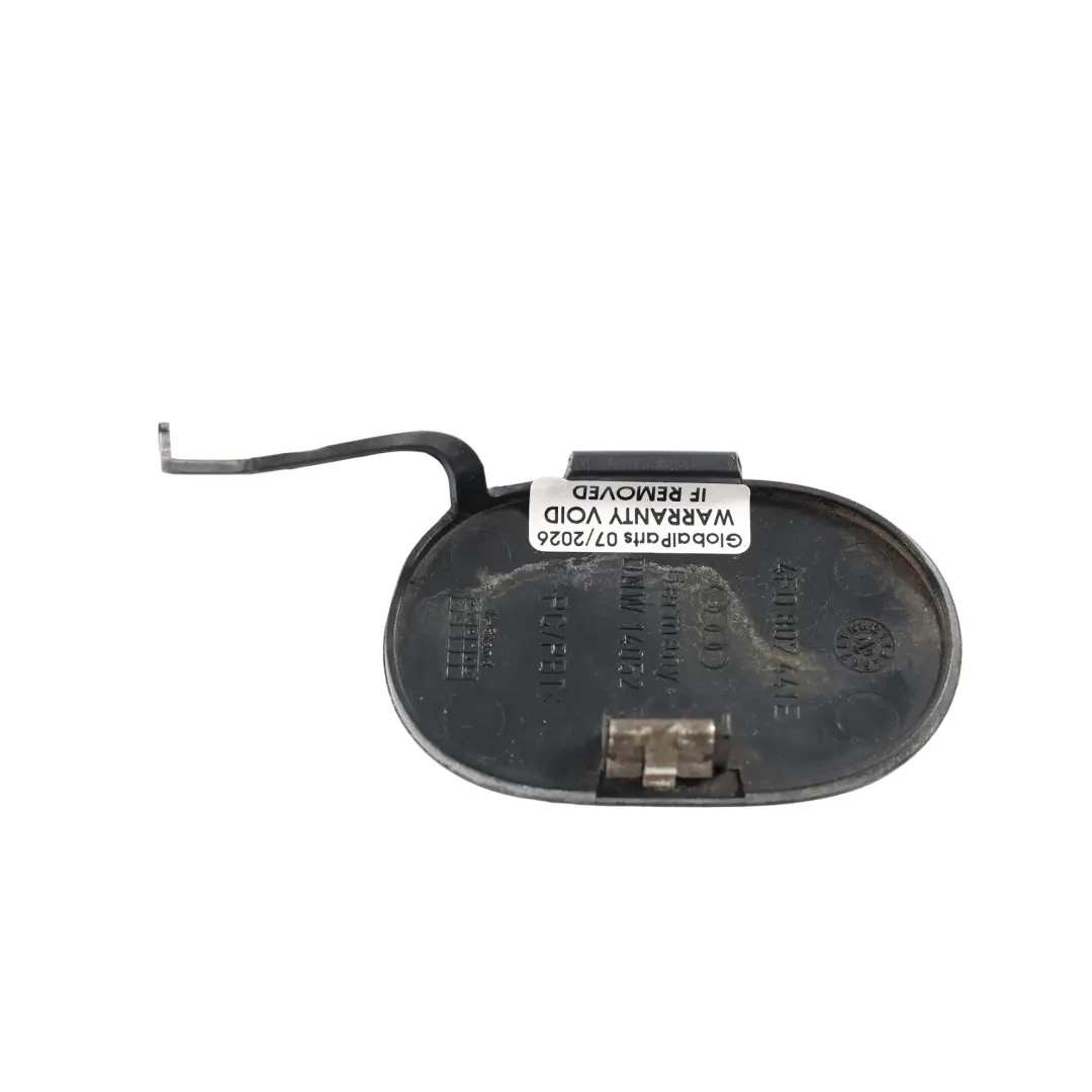 Audi A6 C6 Tapa Gancho Remolque Delantero Derecho Gris Ostra Z7Q - SKU 4F0807441E-OGM - Número de pieza 4F0807441E