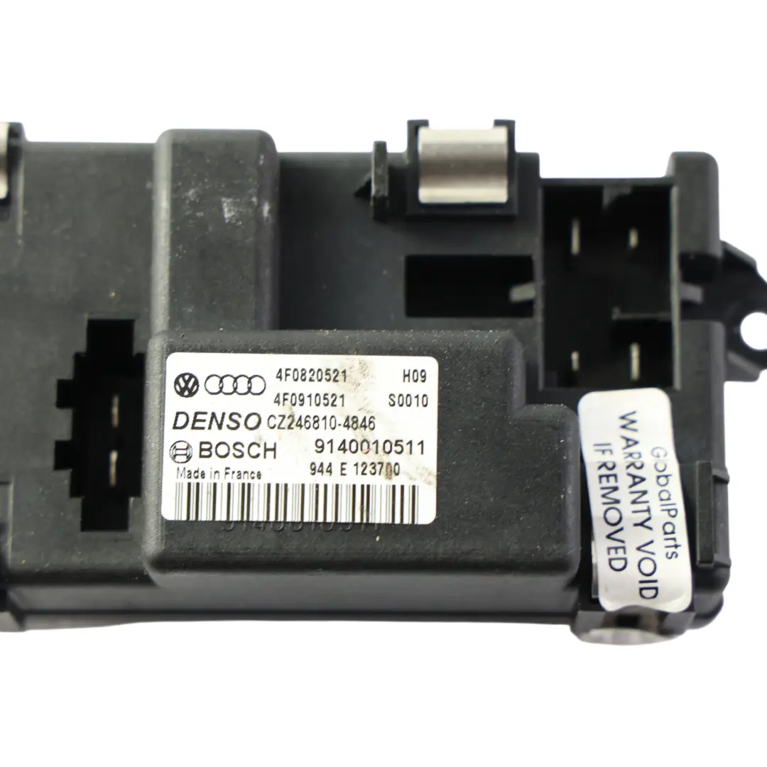 Audi A6 4F S6 R8 RS6 Heater Blower Motor Resistor BOSCH - SKU 4F0820521 - Part number 4F0820521