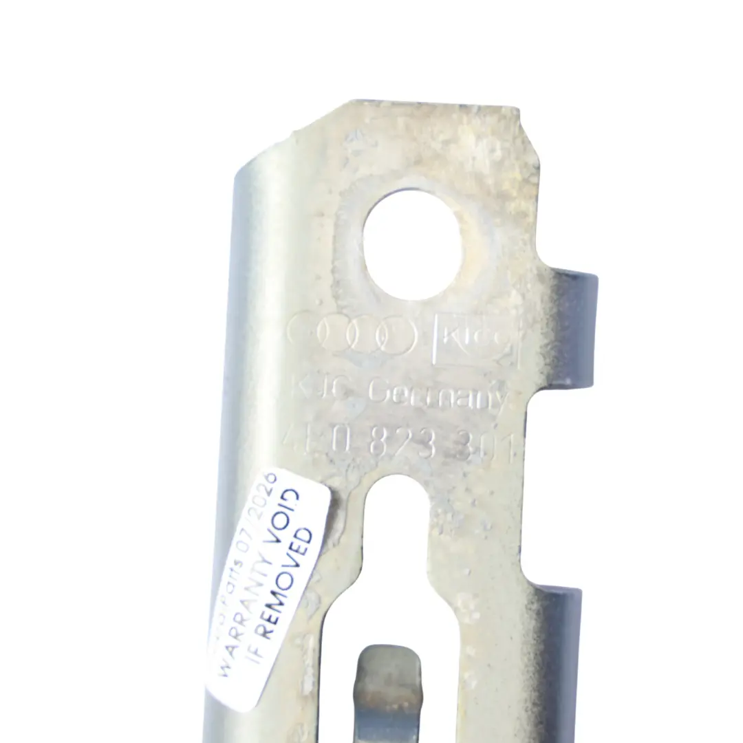 Audi A6 C6 Charnière Capot Avant Gauche Bleu Polaire Métallisé X5Y - SKU 4F0823301-PBM - Numéro de pièce 4F0823301