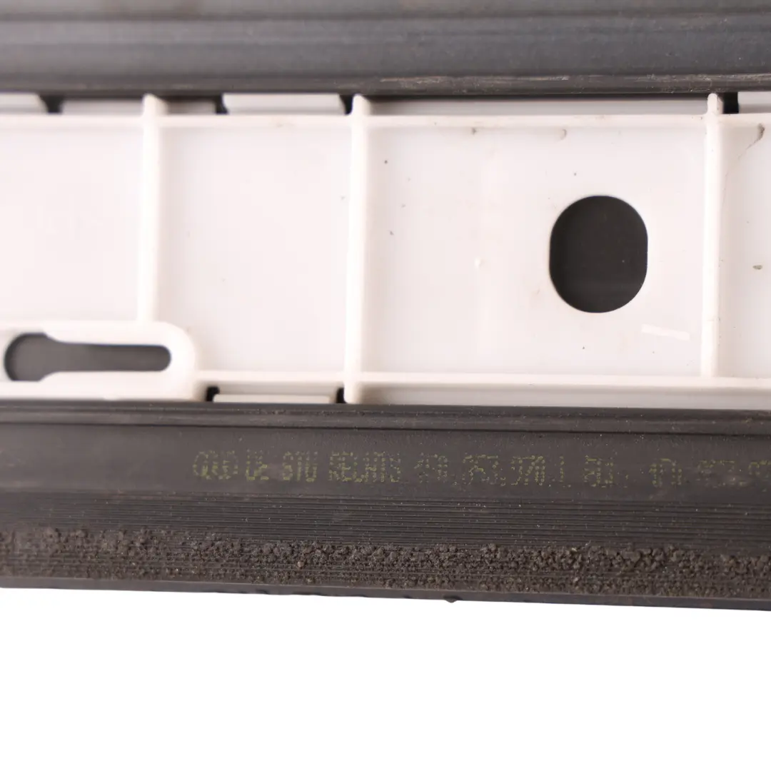 Door Strip Moulding Trim Right O/S Oyster Grey - Z7Q to Audi A6 C6 Rear with Part number 4F0853970L Audi A6 C6 Rear Door Strip Moulding Trim Right O/S Oyster Grey - Z7Q - SKU 4F0853970L-OGM - Part number 4F0853970L