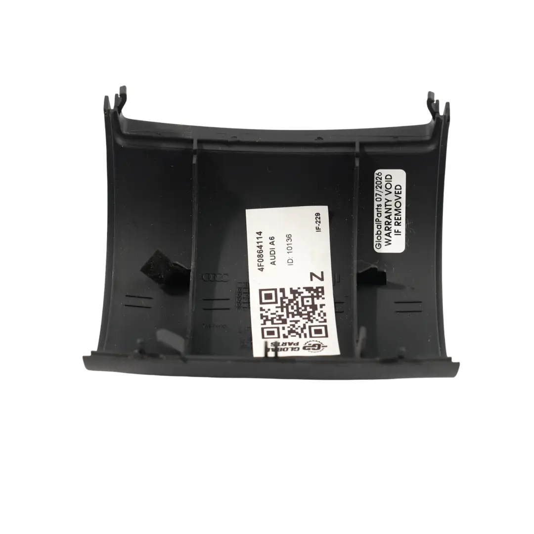 Mittelkonsole Armlehne Abdeckung Verkleidung Schwarz für Audi A6 C6 mit Teilenummer 4F0864114 Audi A6 C6 Mittelkonsole Armlehne Abdeckung Verkleidung Schwarz - SKU 4F0864114 - Teilenummer 4F0864114