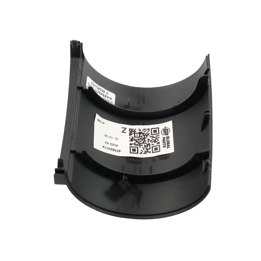 Audi A6 C6 Tapa Reposabrazos Consola Central Panel Negro - SKU 4F0864114 - Número de pieza 4F0864114