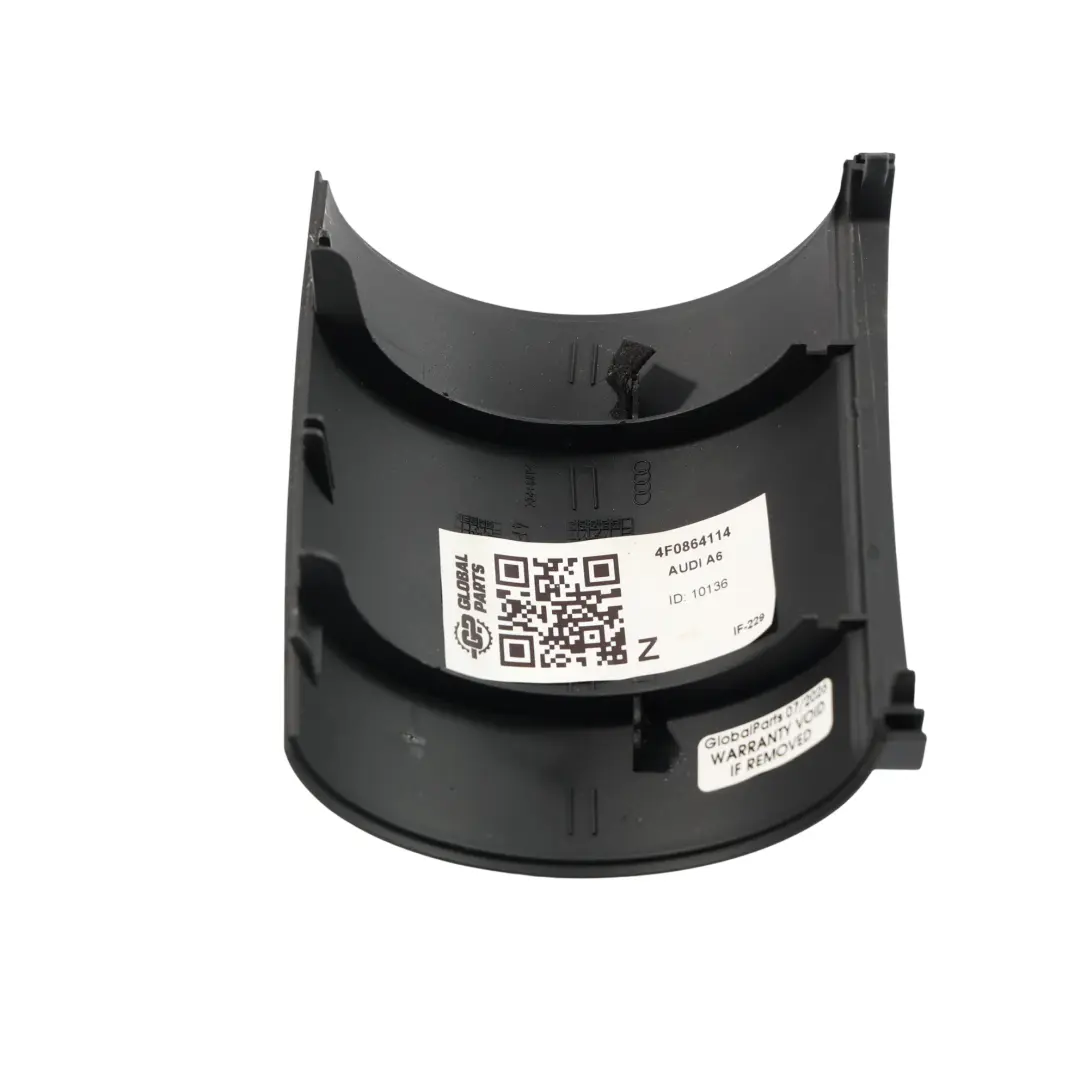 Copertura Bracciolo Console Centrale Pannello Nero per Audi A6 C6 con numero di parte 4F0864114 Audi A6 C6 Copertura Bracciolo Console Centrale Pannello Nero - SKU 4F0864114 - Numero di parte 4F0864114