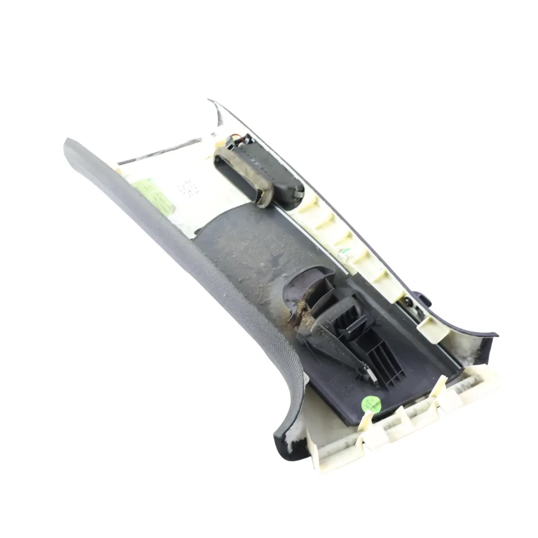 Audi A6 C6 FL Moldura Pilar B Panel Interior Negro Derecho - SKU 4F0867244A-1 - Número de pieza 4F0867244A