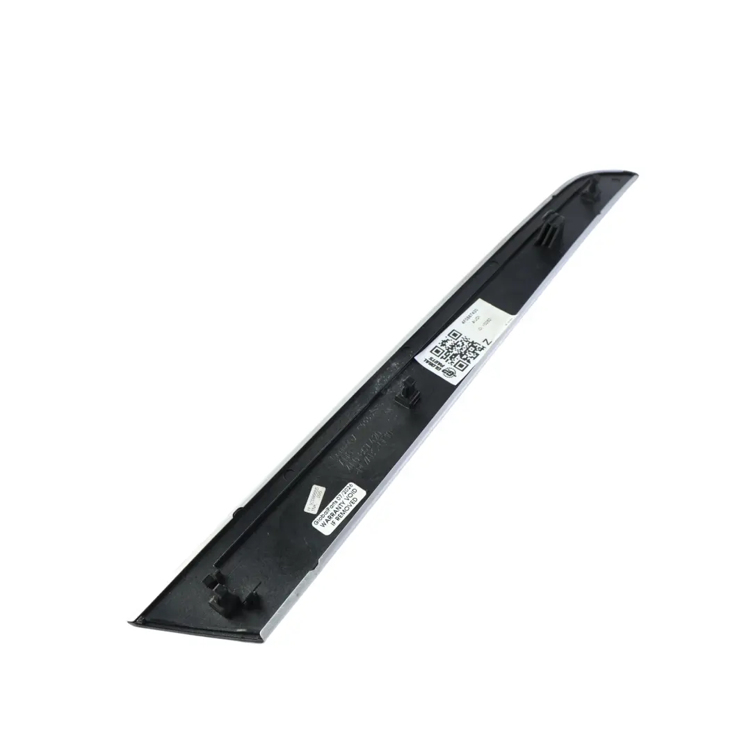 Audi A6 C6 Panel Moldura Puerta Trasera Derecha Plata Cepillado - SKU 4F0867420 - Número de pieza 4F0867420